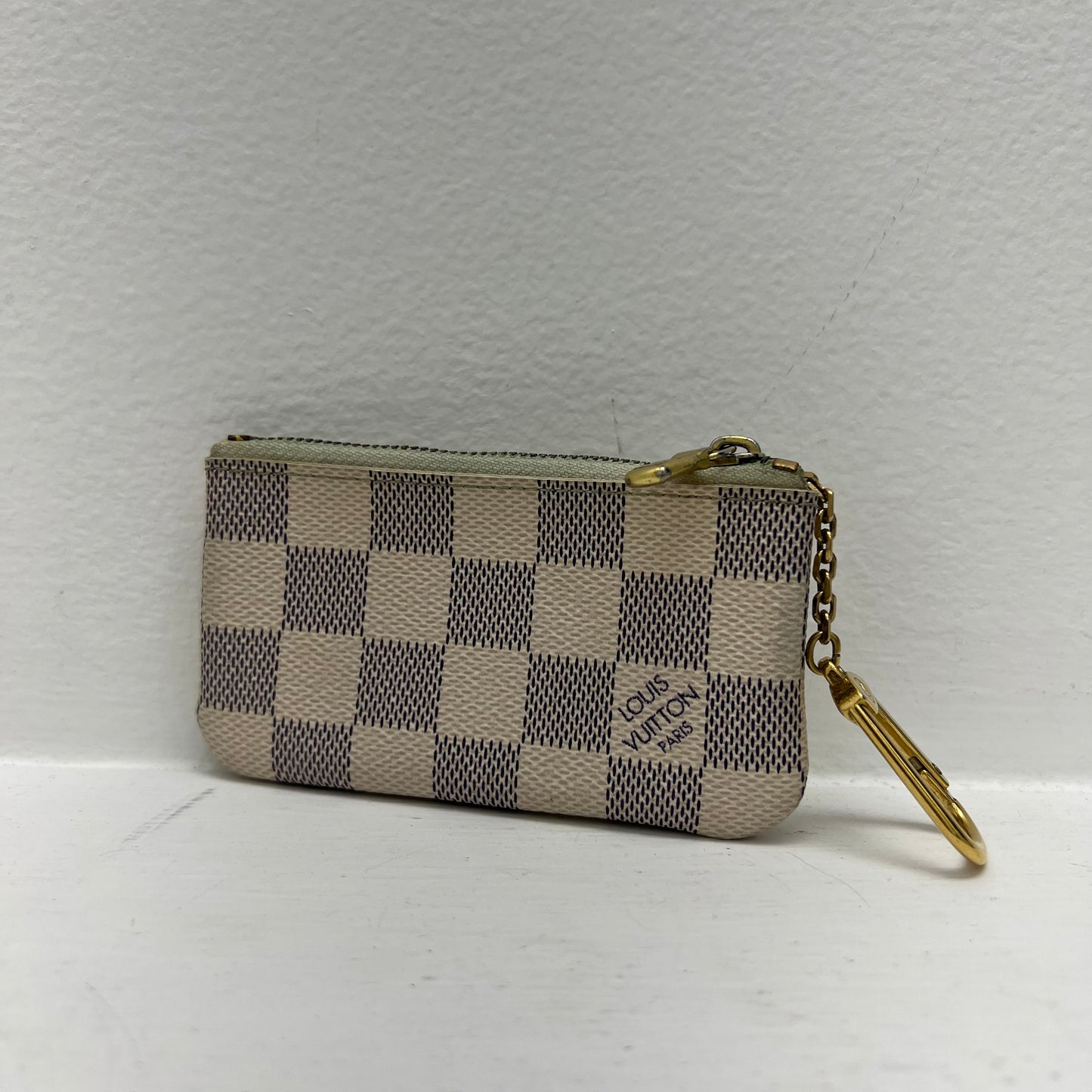 Louis Vuitton Key Pouch Damier Azur