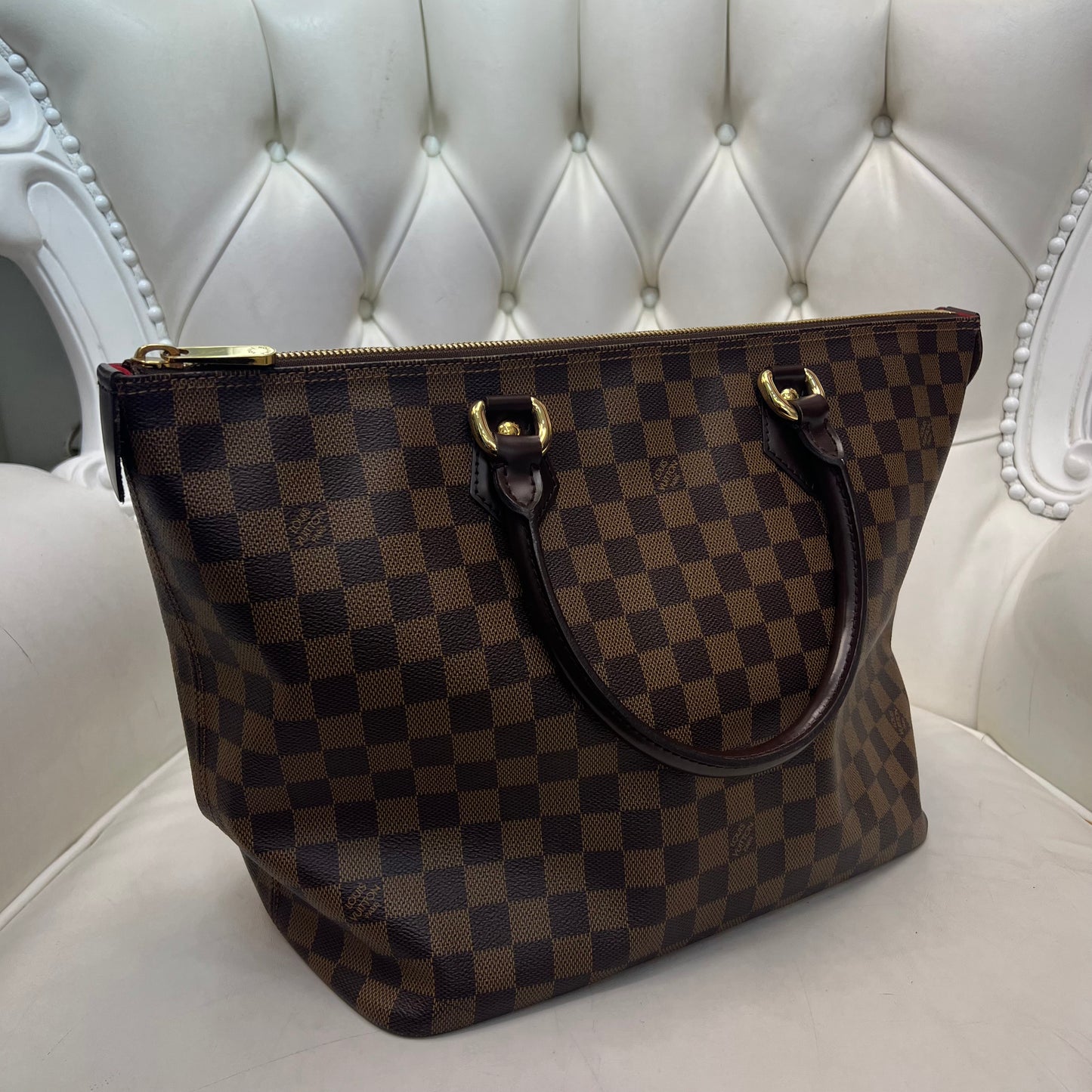 Louis Vuitton Saleya MM Damier Ebene