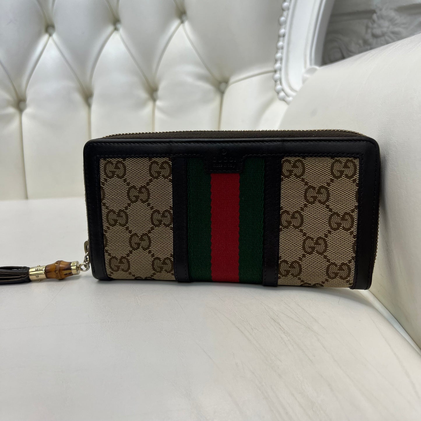 Gucci Web GG Wallet
