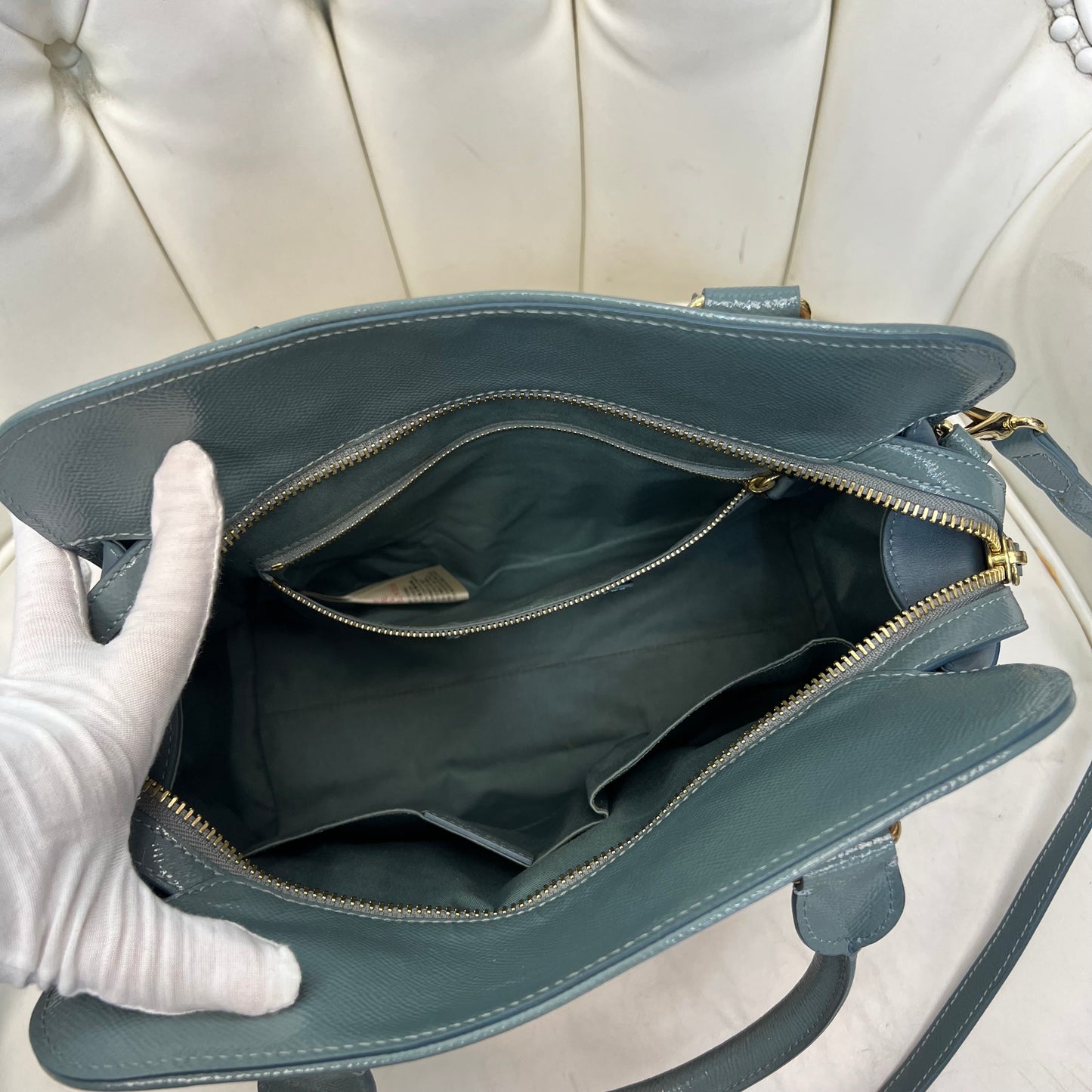 Burberry Eucalyptus 2 Way Bag