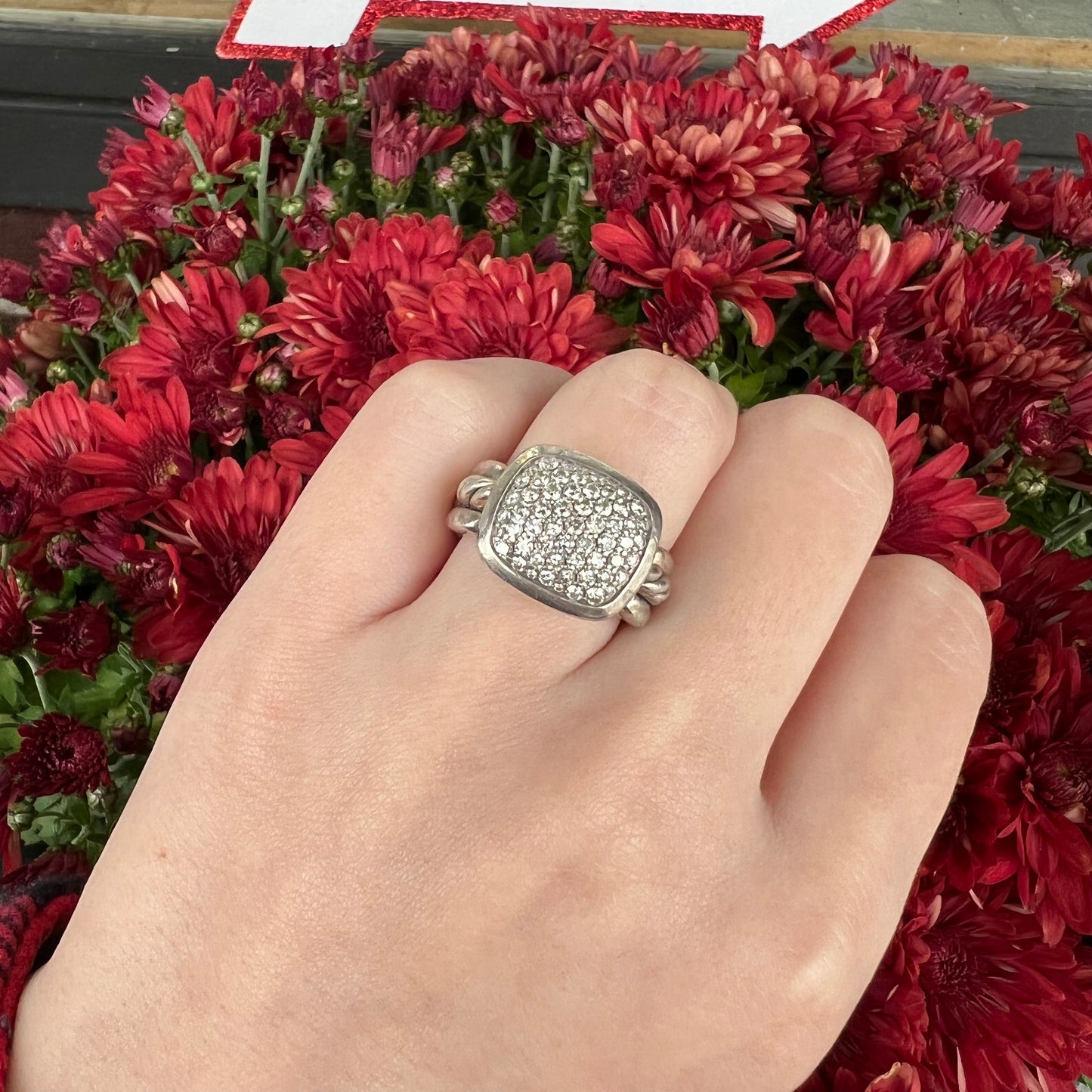 David Yurman Wellesley Statement Ring, Size 6