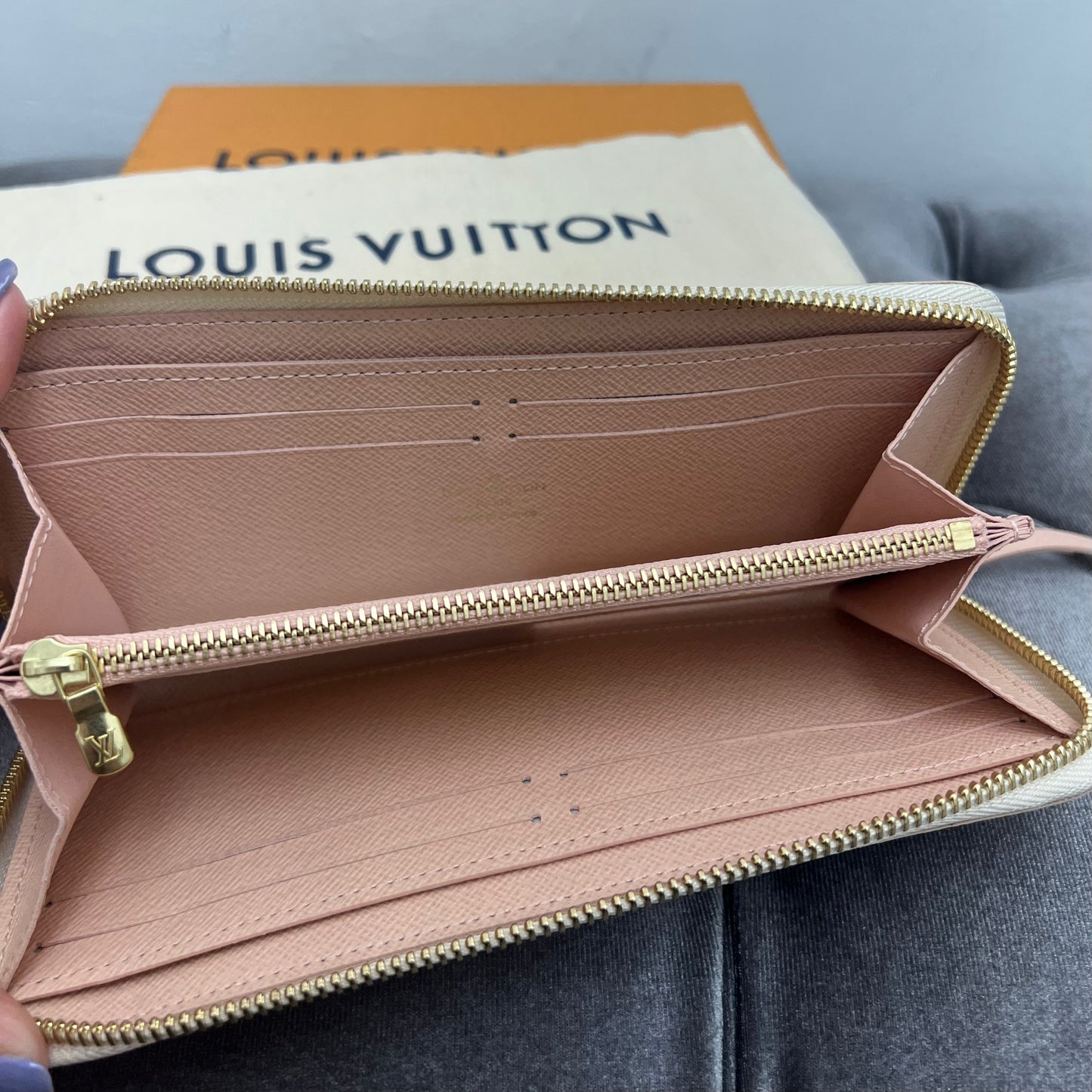 Louis Vuitton Clemence Tahitienne Damier Azur