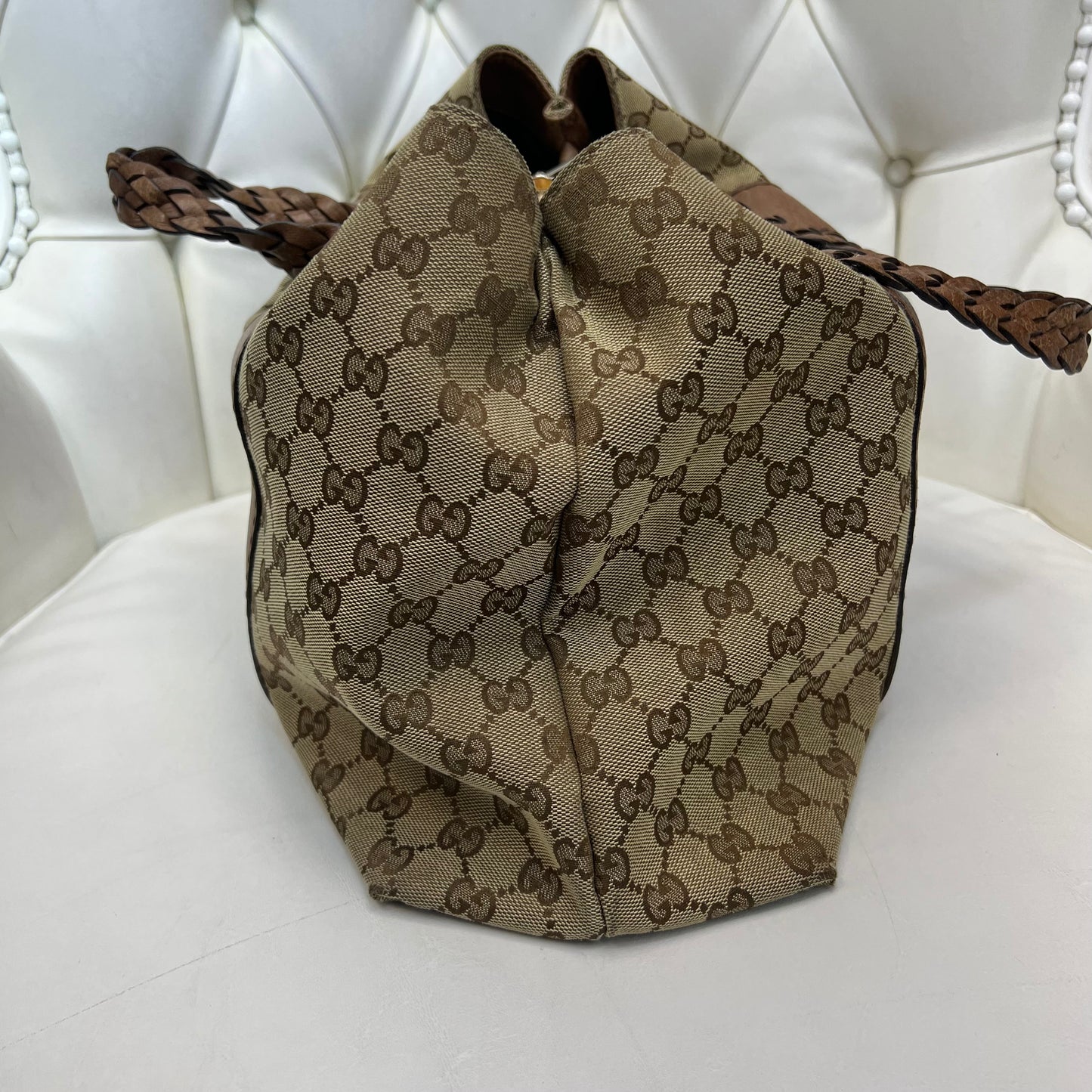 Gucci Canvas Shoulder Bag
