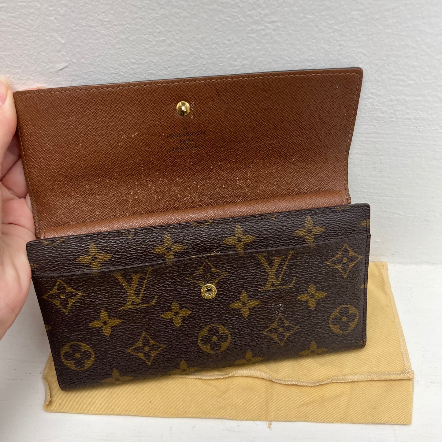 Louis Vuitton Sarah Wallet Monogram