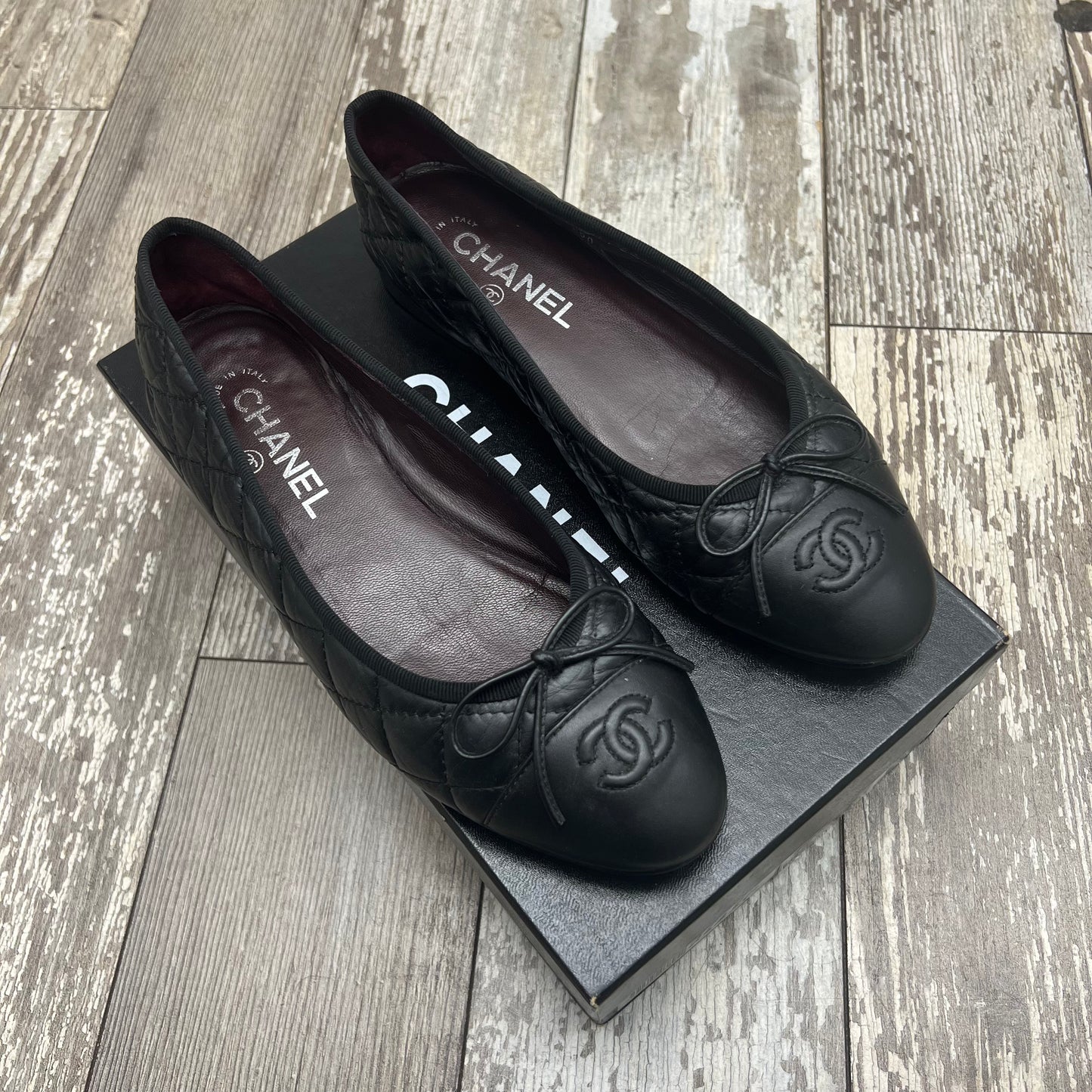 Chanel Ballerina Flats Size 38