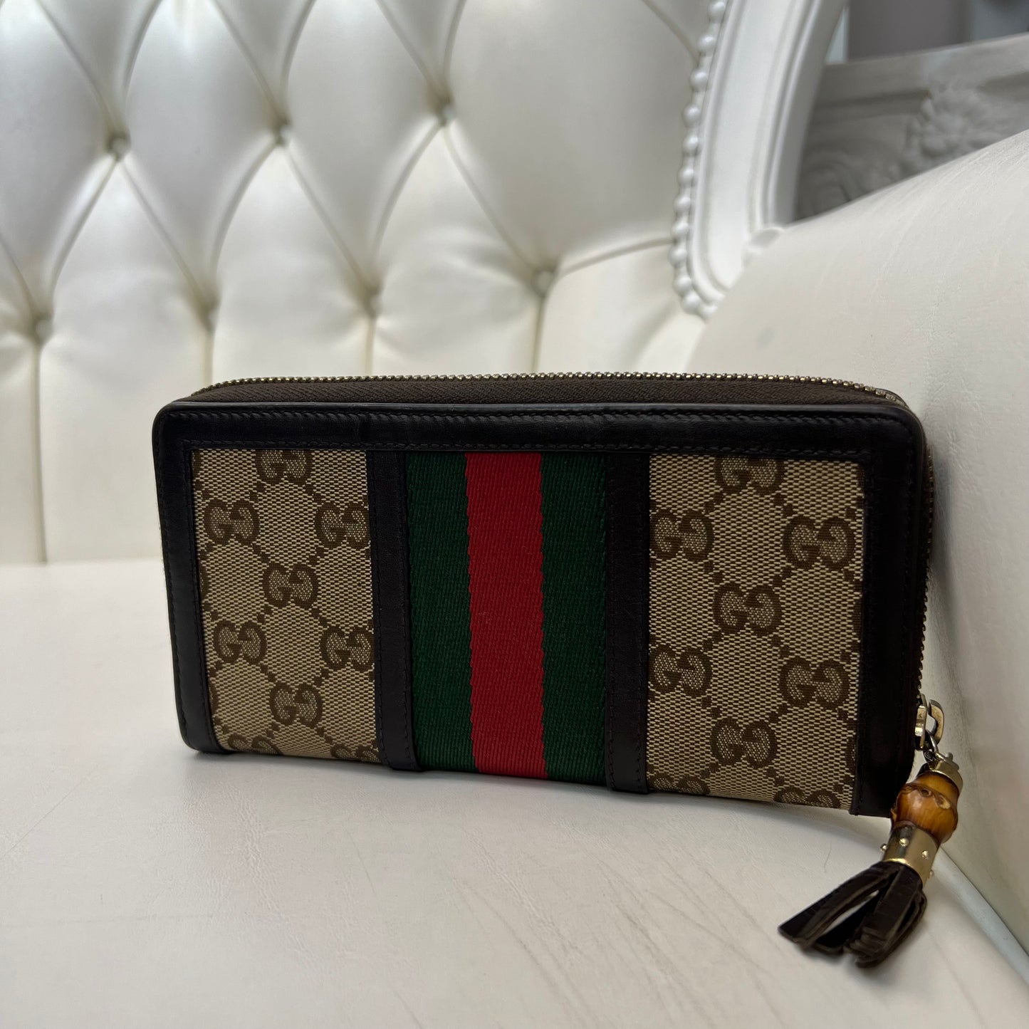 Gucci Web GG Wallet