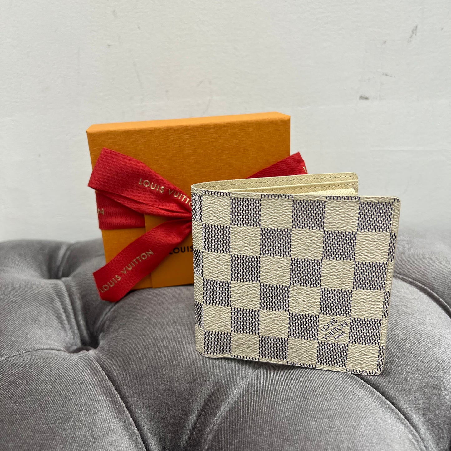Louis Vuitton Marco Wallet Damier Azur
