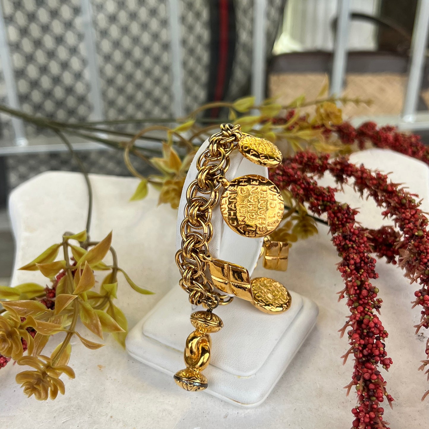 Chanel Vintage Charm Bracelet