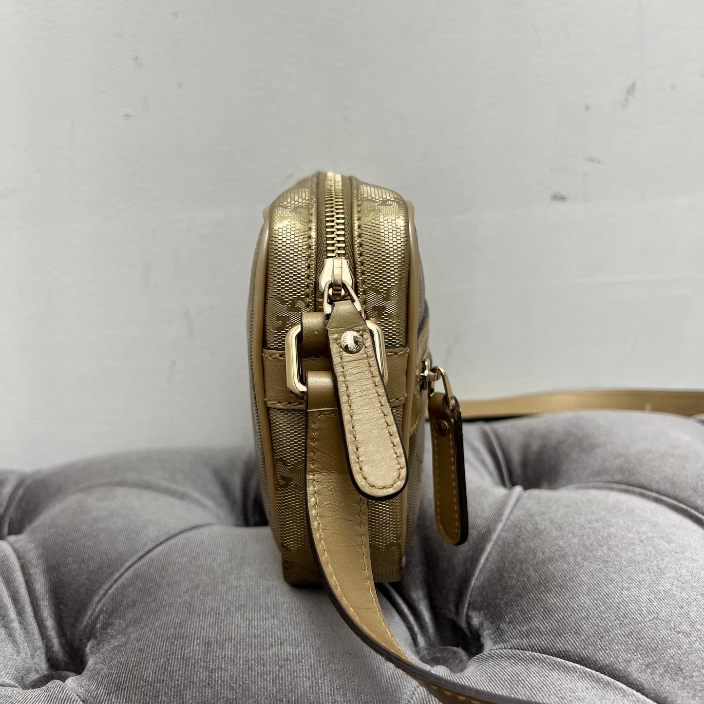 Gucci Camera Bag Gold