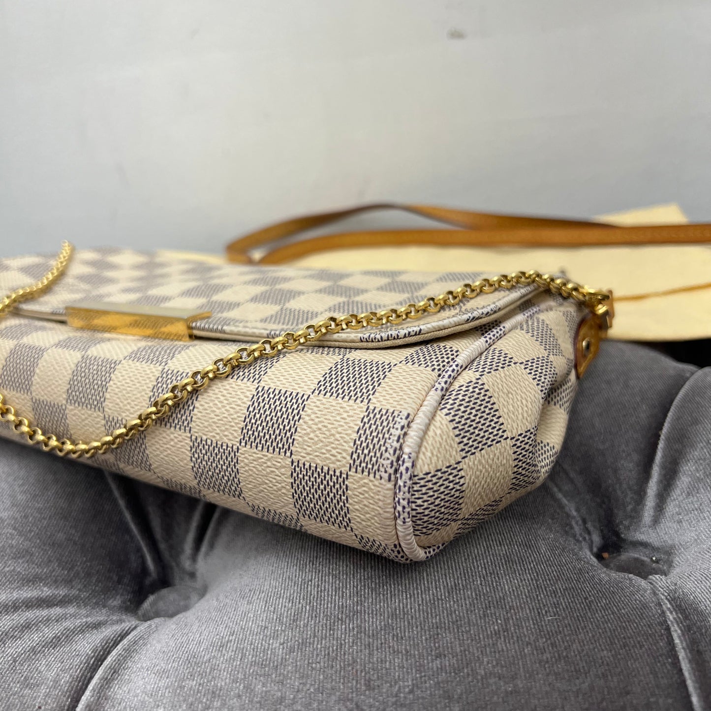 Louis Vuitton Favorite MM Damier Azur