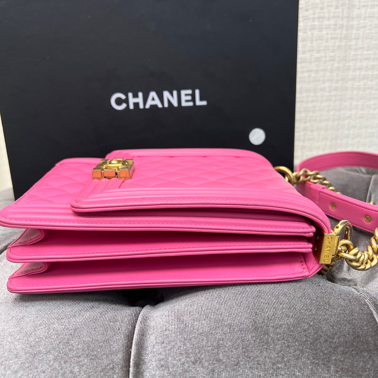 Chanel 19C Flap Bag Pink