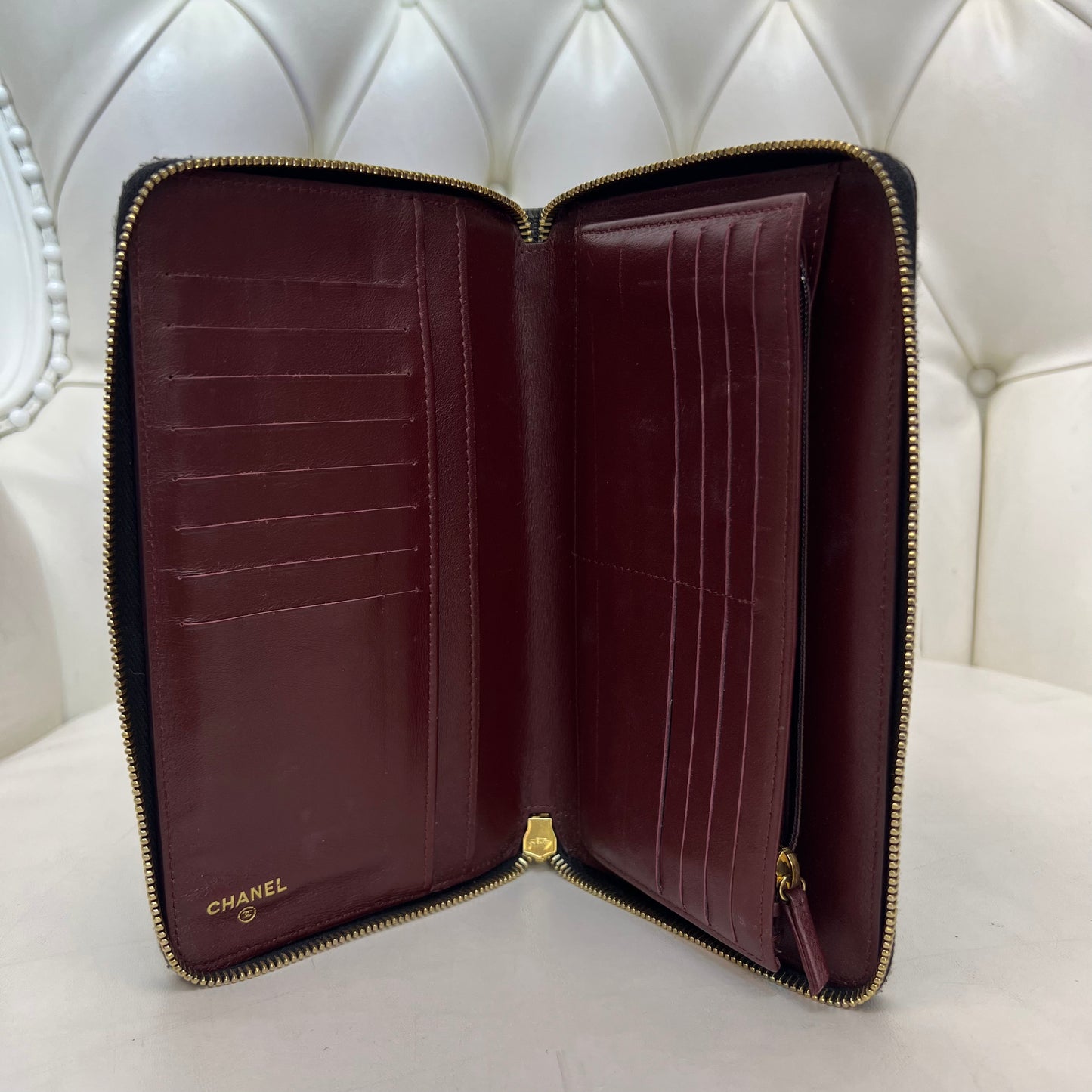 Chanel Quilted Lambskin Wallet