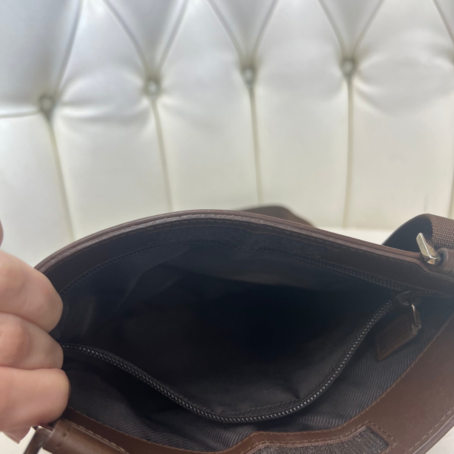 Gucci GG Canvas Flat Crossbody