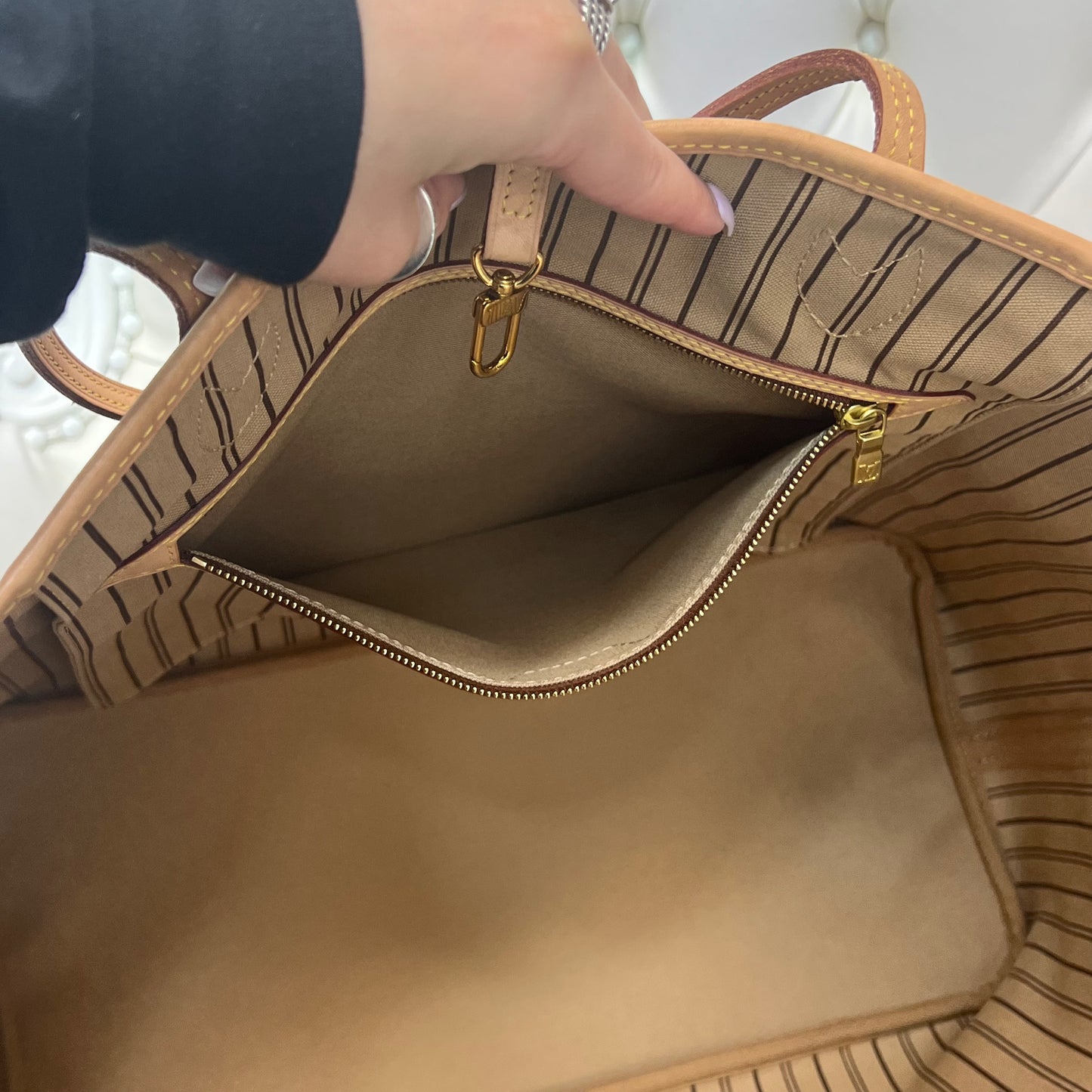 Louis Vuitton Neverfull GM Monogram, Tan