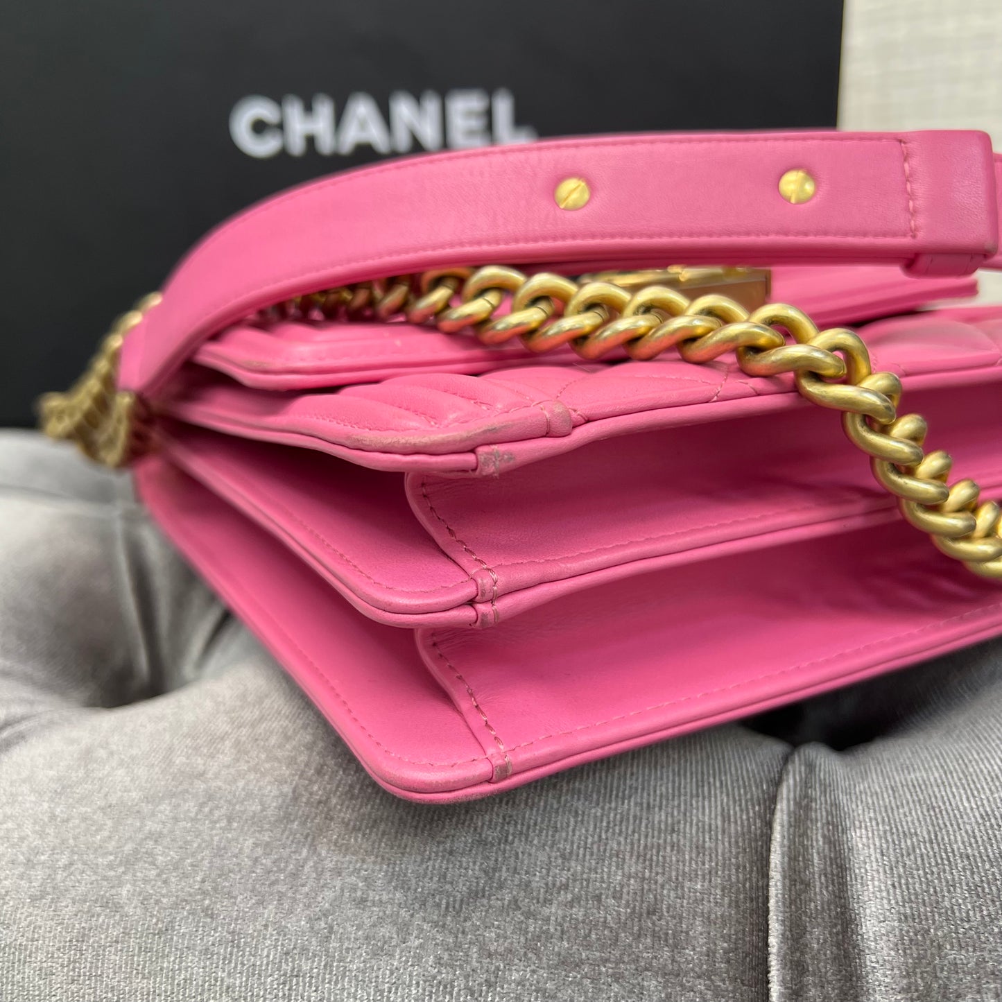 Chanel 19C Flap Bag Pink