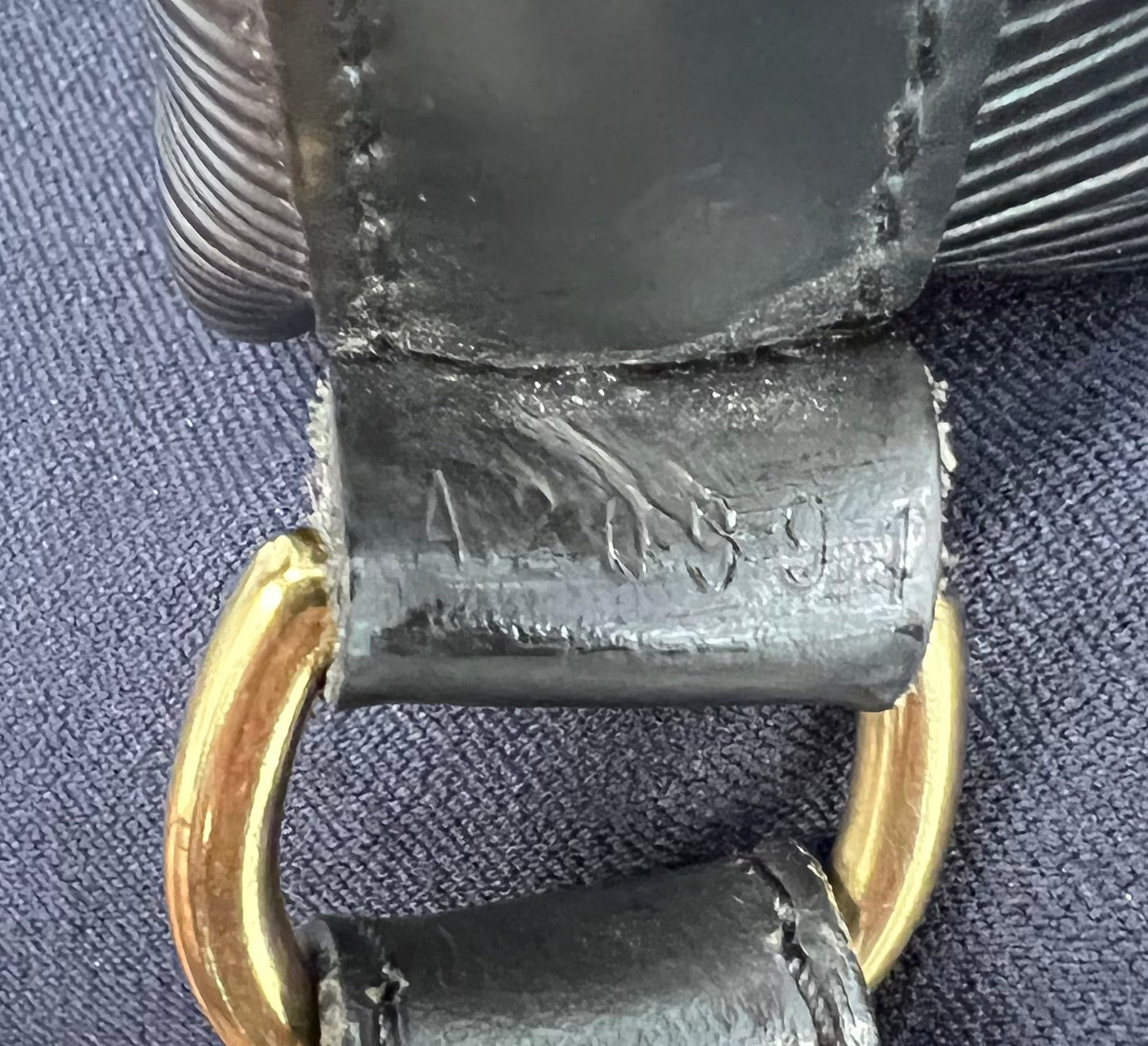 Louis Vuitton Noe Black Epi Leather