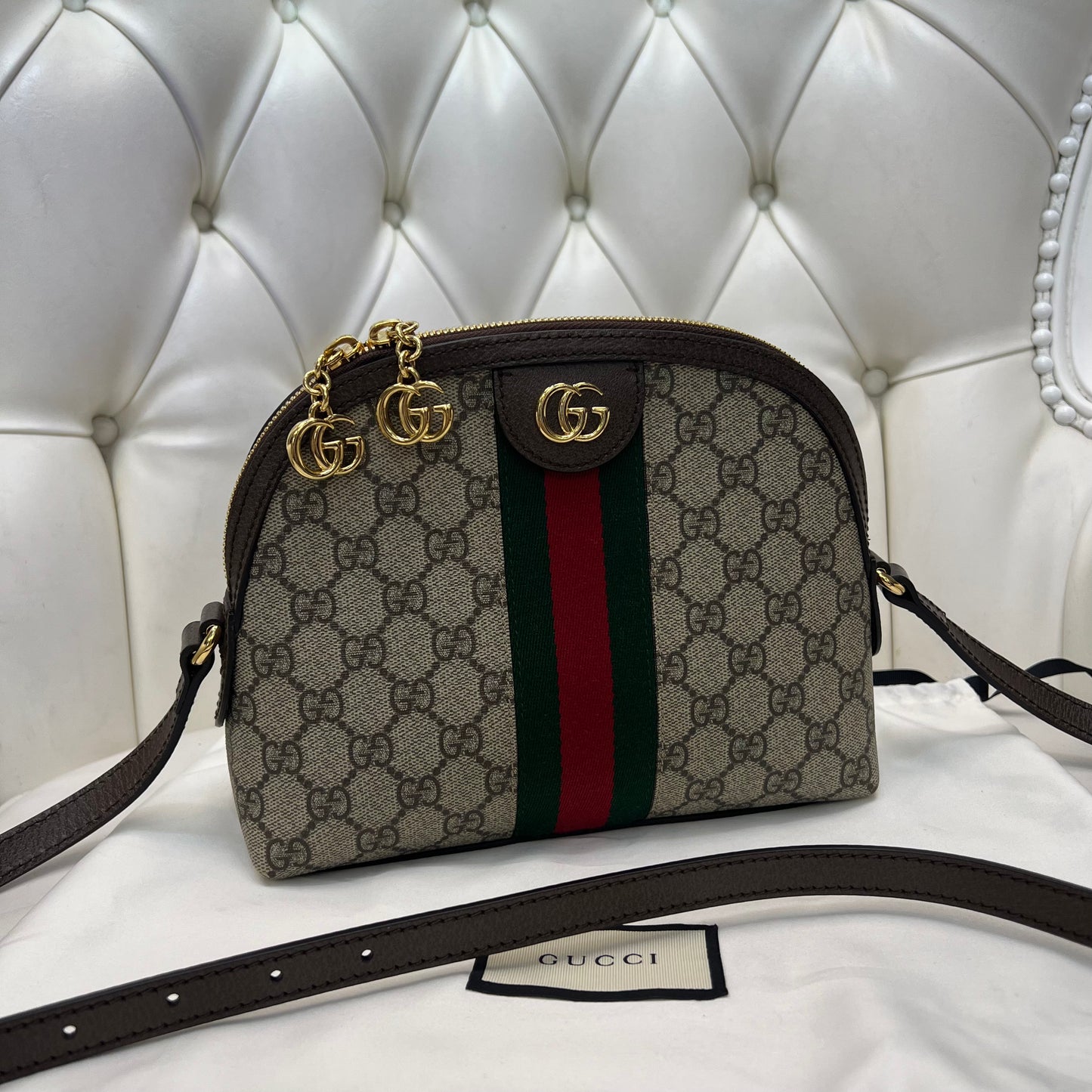 Gucci GG Monogram Ophidia Crossbody Bag