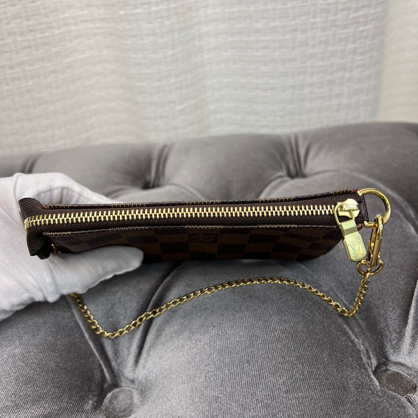 Louis Vuitton Mini Pochette Damier Ebene