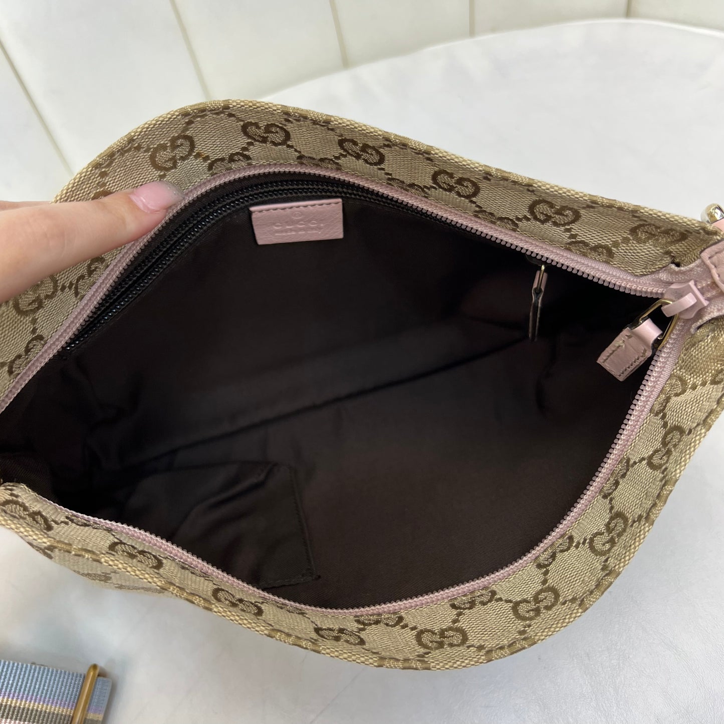 Gucci GG Canvas Web Crossbody