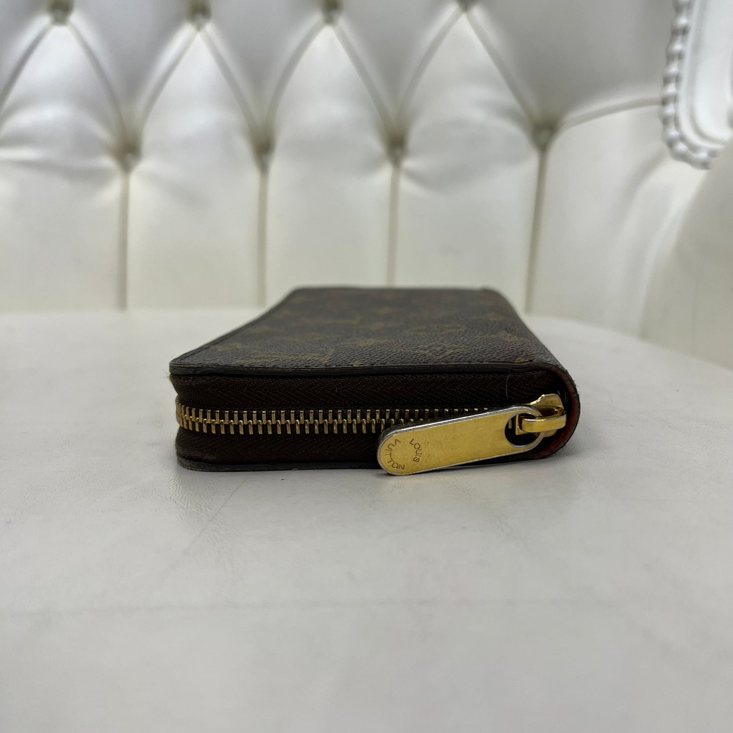 Louis Vuitton Zippy Wallet Monogram Red