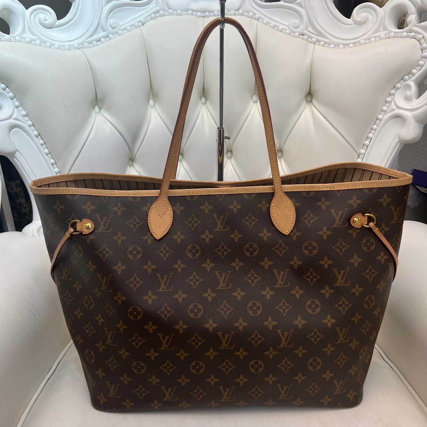 Louis Vuitton Neverfull GM Monogram, Tan