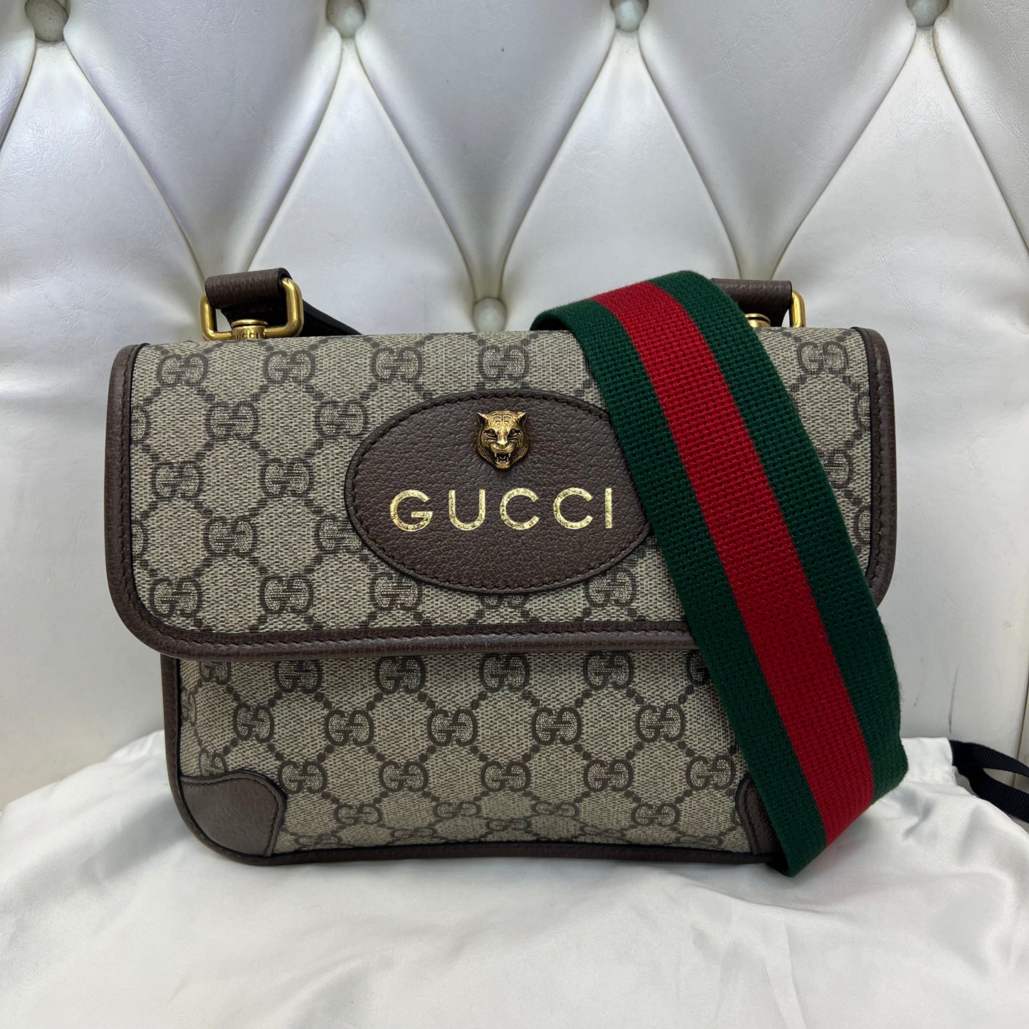 Gucci Double Sided Messenger Bag