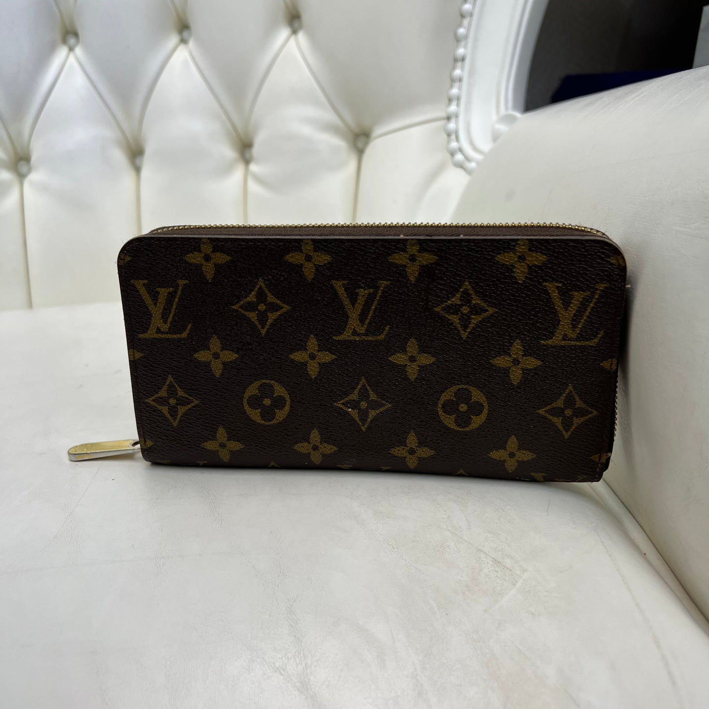 Louis Vuitton Zippy Wallet Monogram Red
