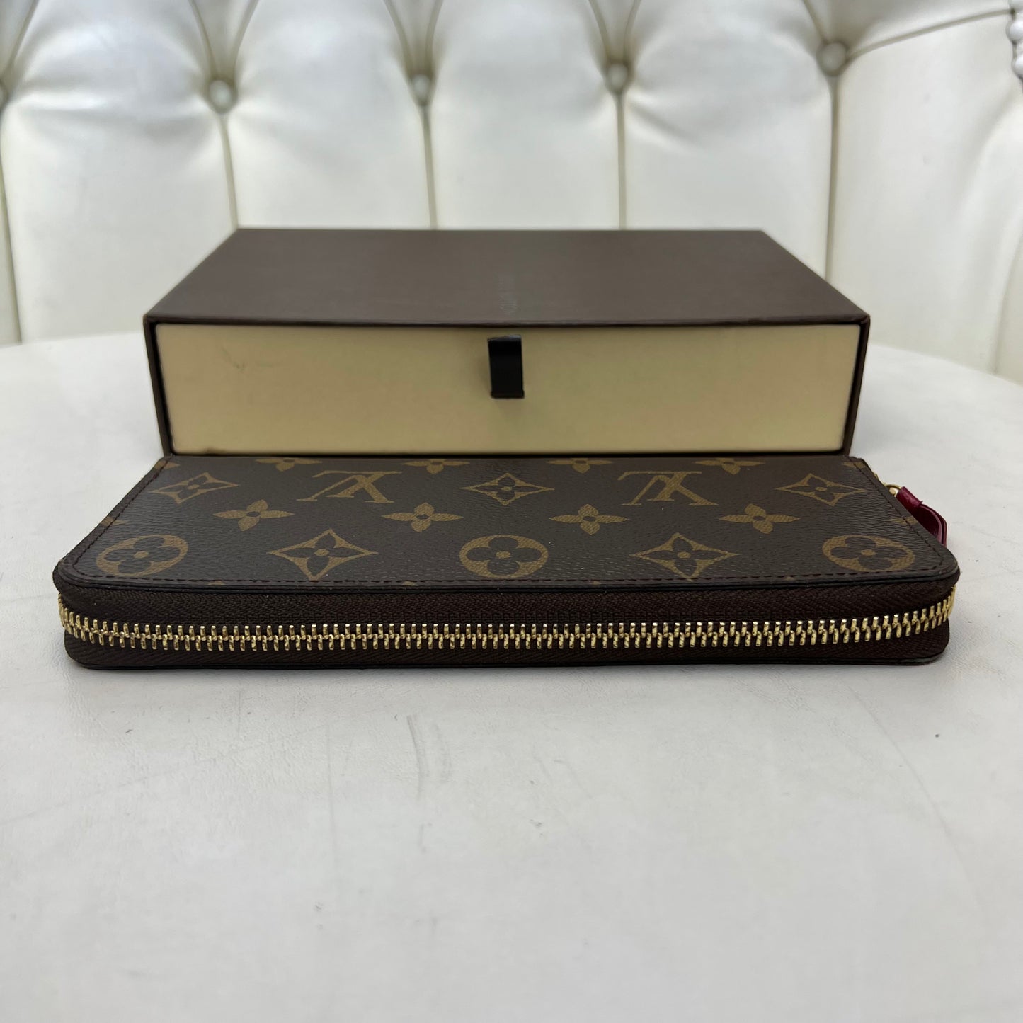 Louis Vuitton Clemence Wallet Monogram with Box
