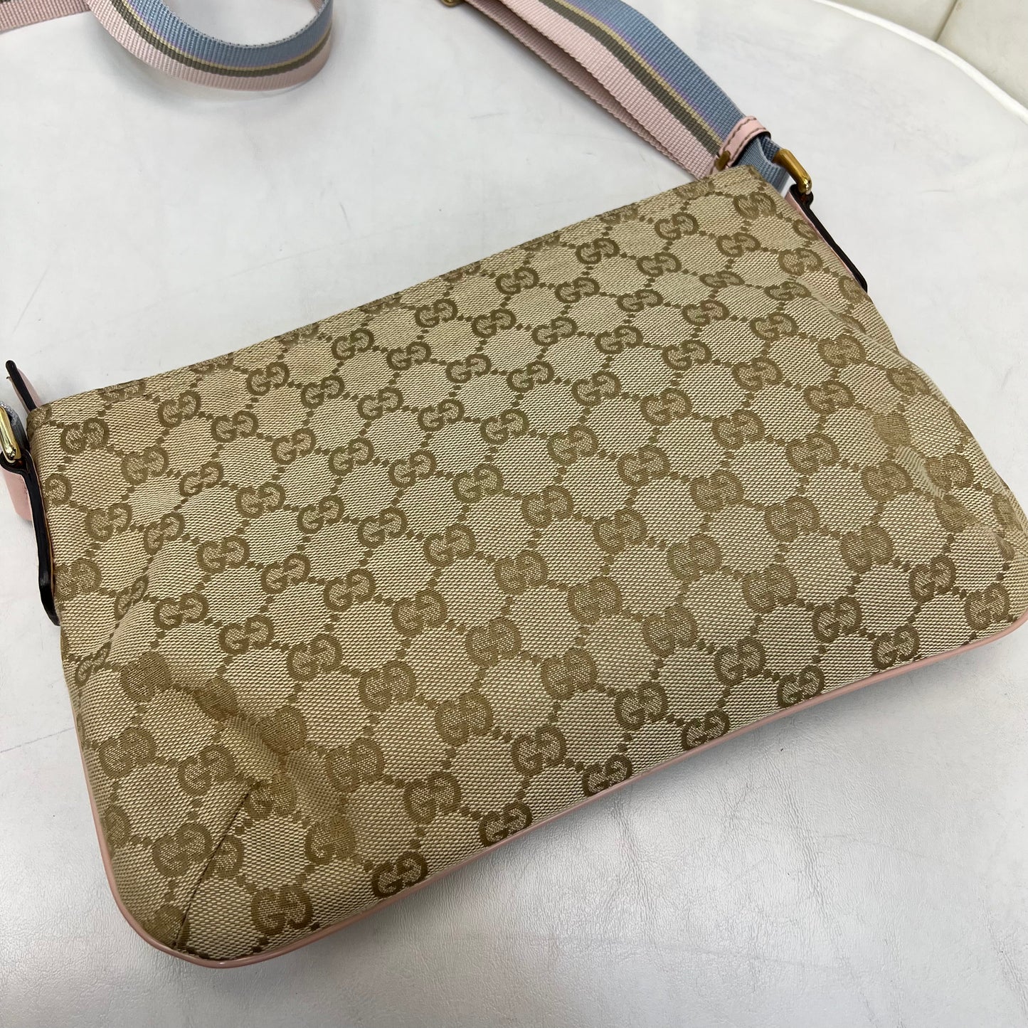Gucci GG Canvas Web Crossbody