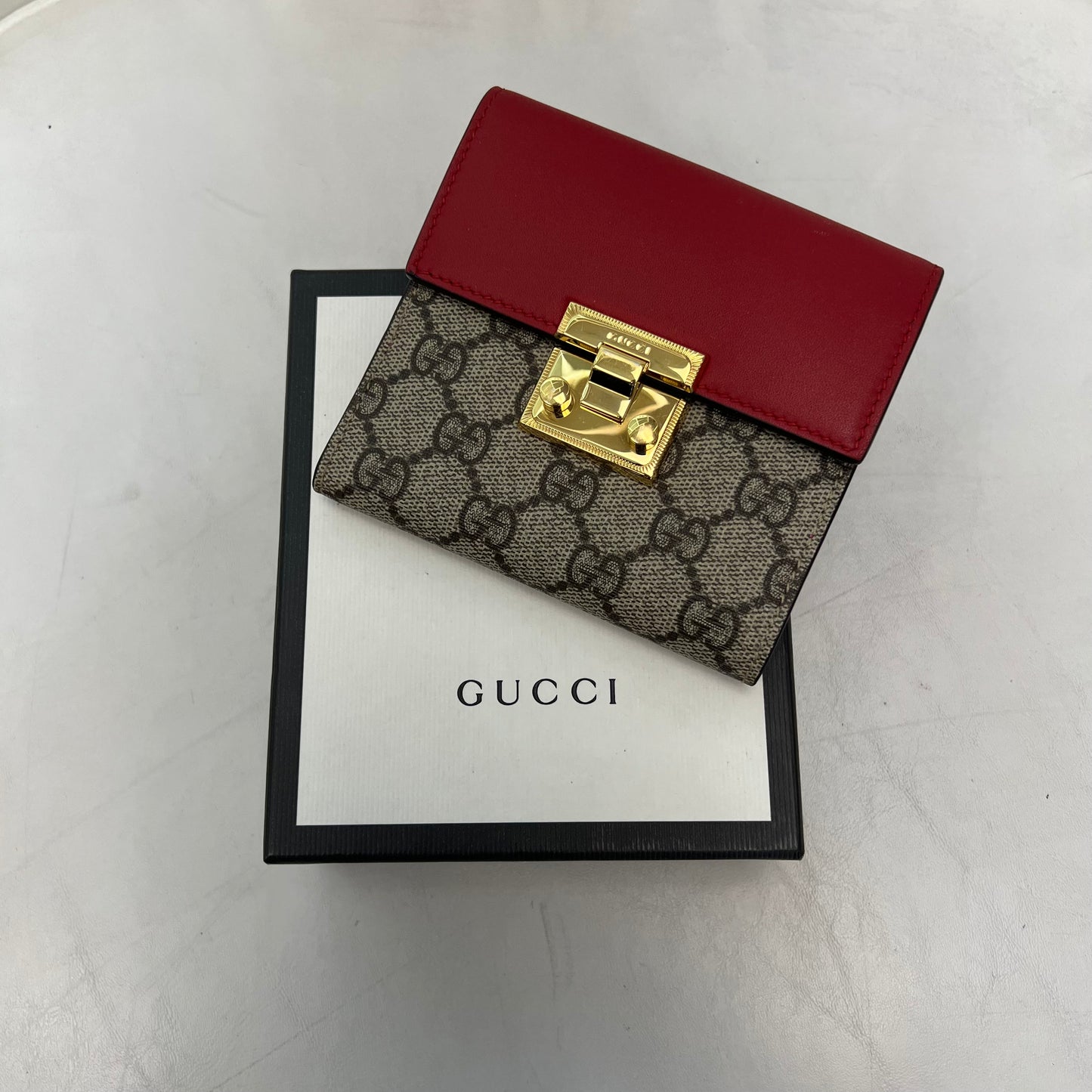 Gucci Double Sided Lock Wallet