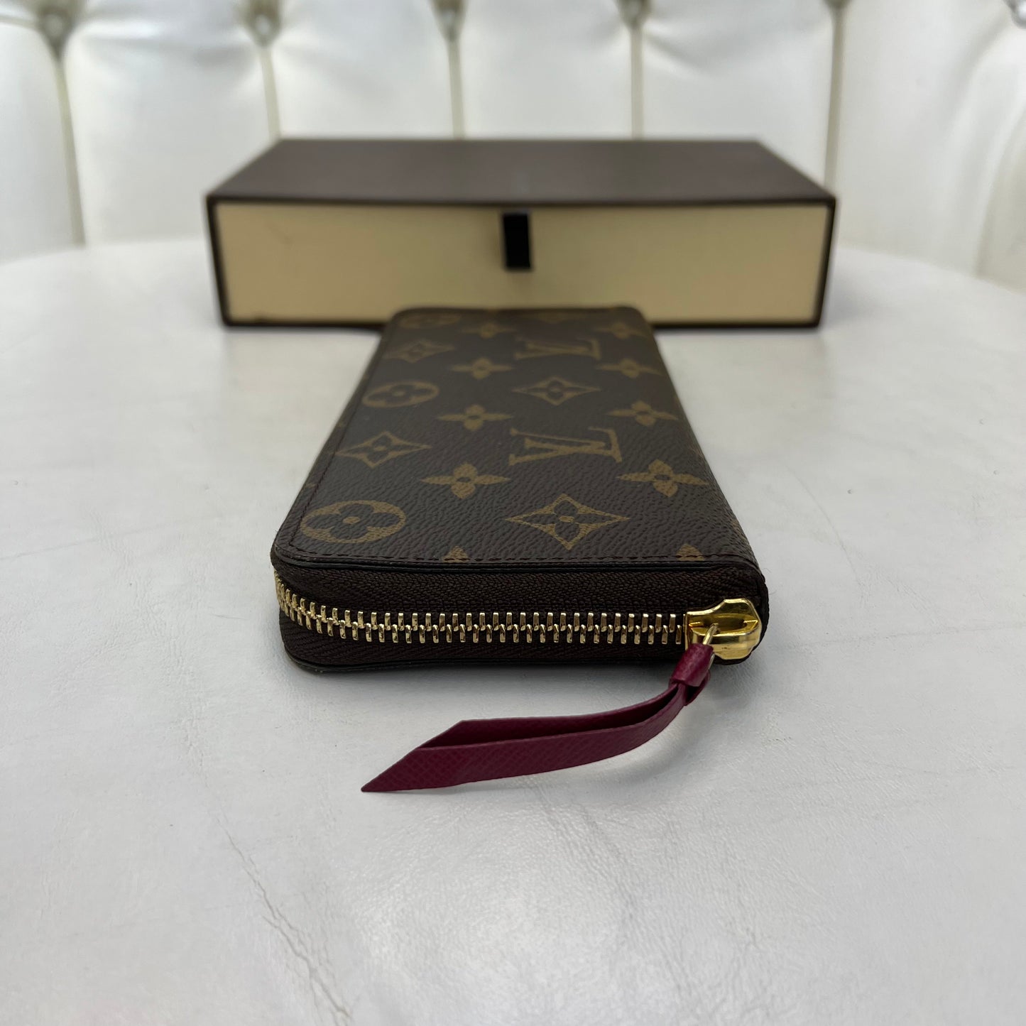Louis Vuitton Clemence Wallet Monogram with Box
