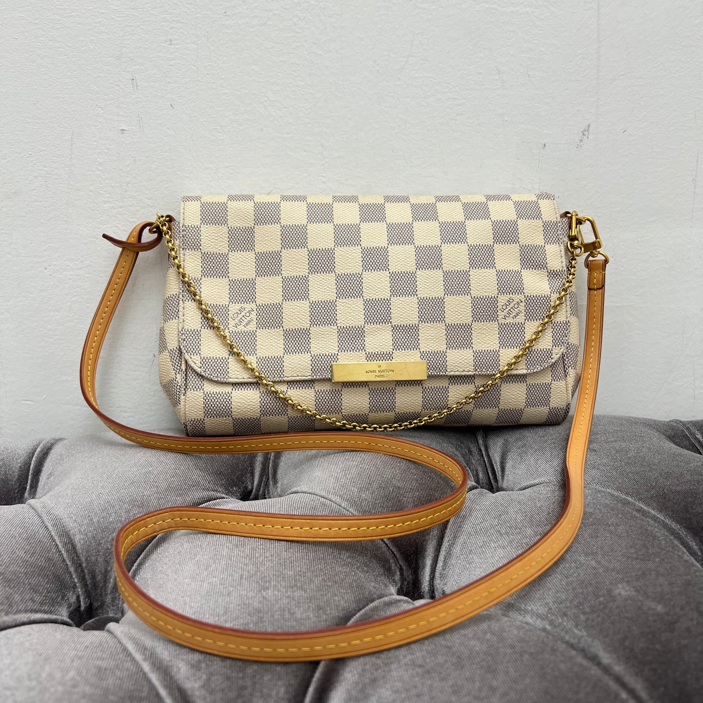 Louis Vuitton Favorite MM Damier Azur