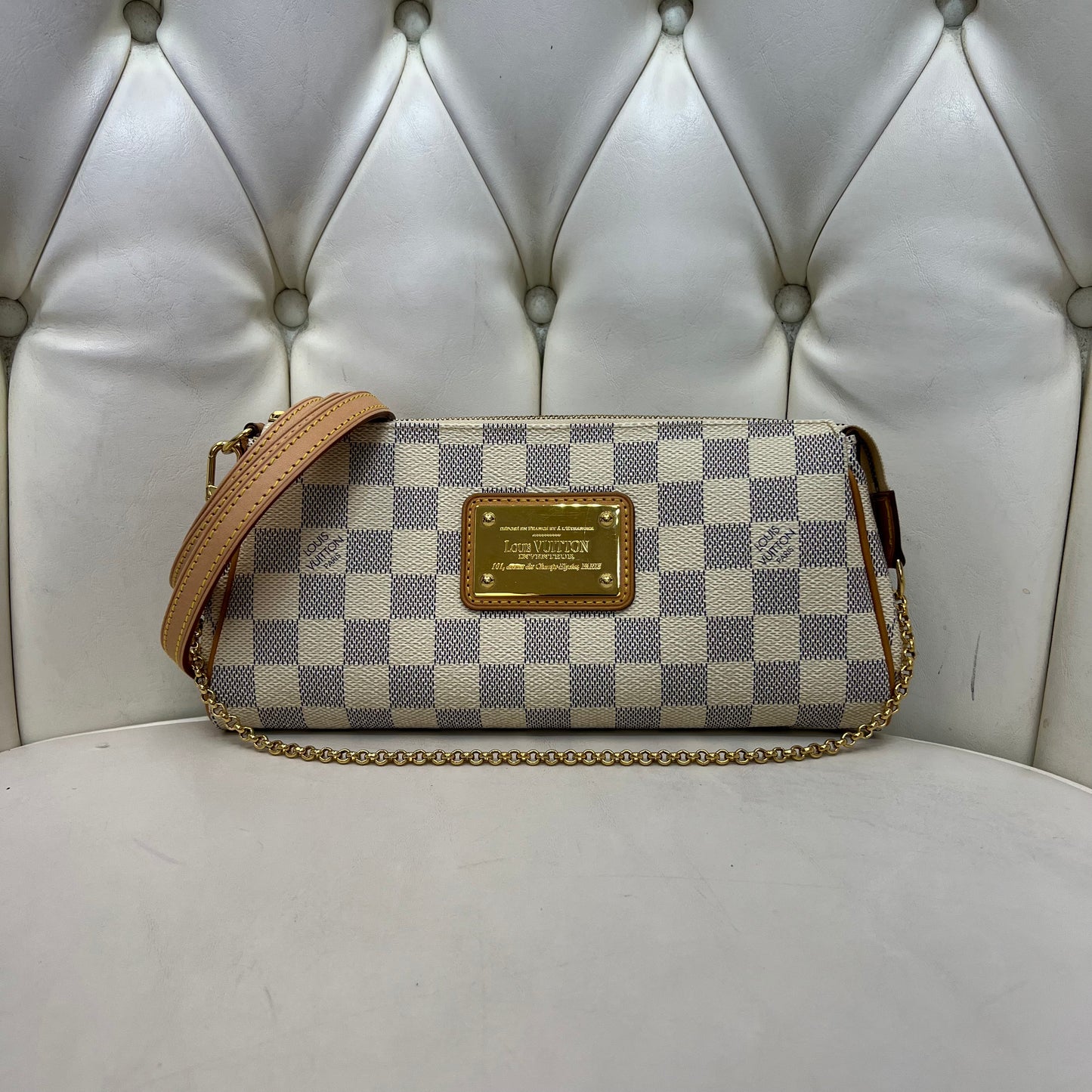 Louis Vuitton Eva Damier Azur