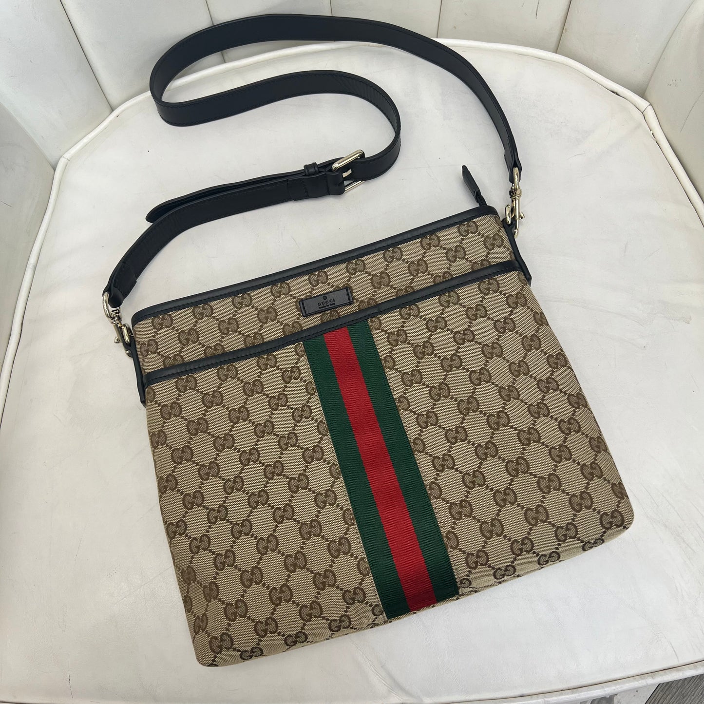 Gucci Web Messenger Crossbody