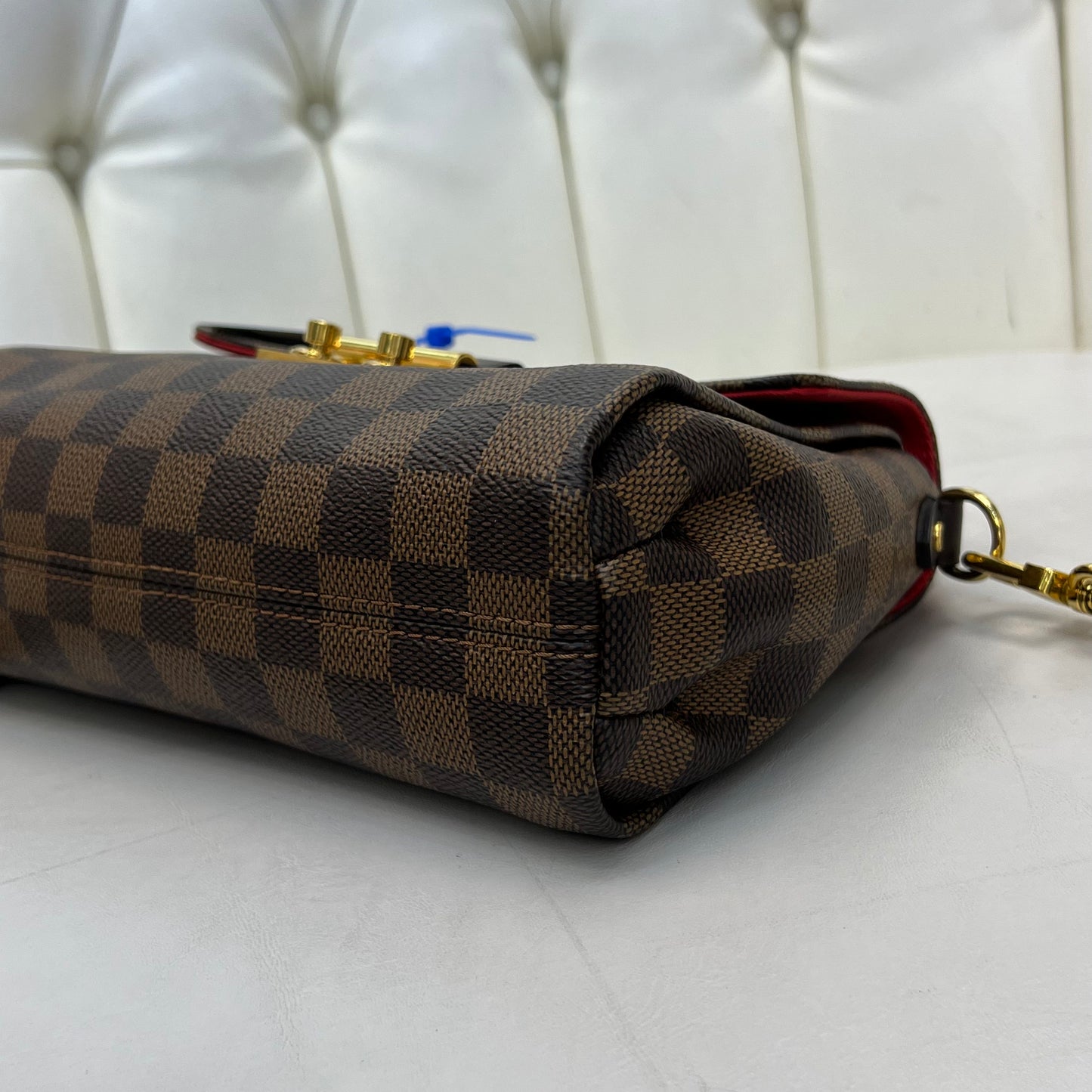 Louis Vuitton Croisette Compact Crossbody Damier Ebene