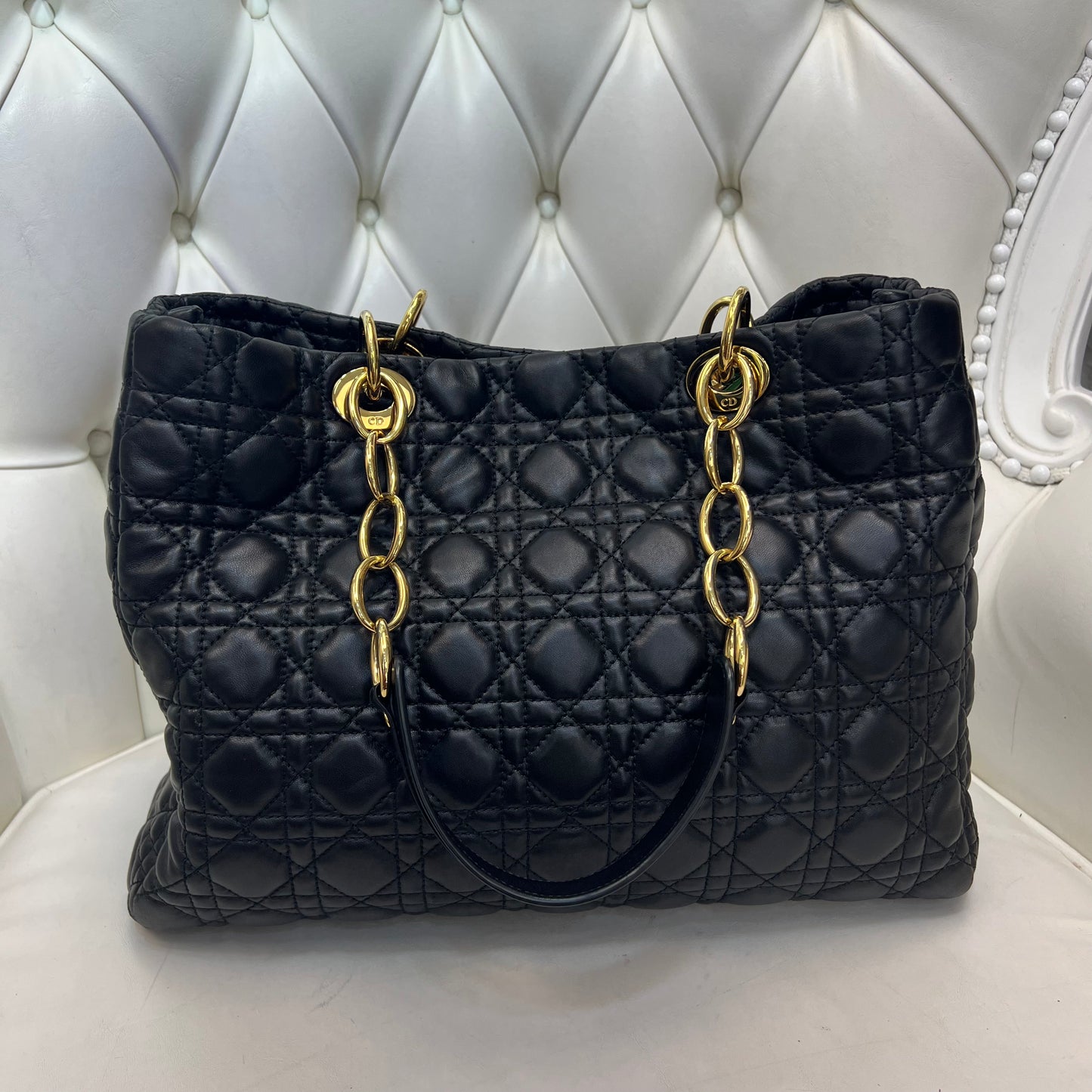 Dior Cannage Shopping Tote