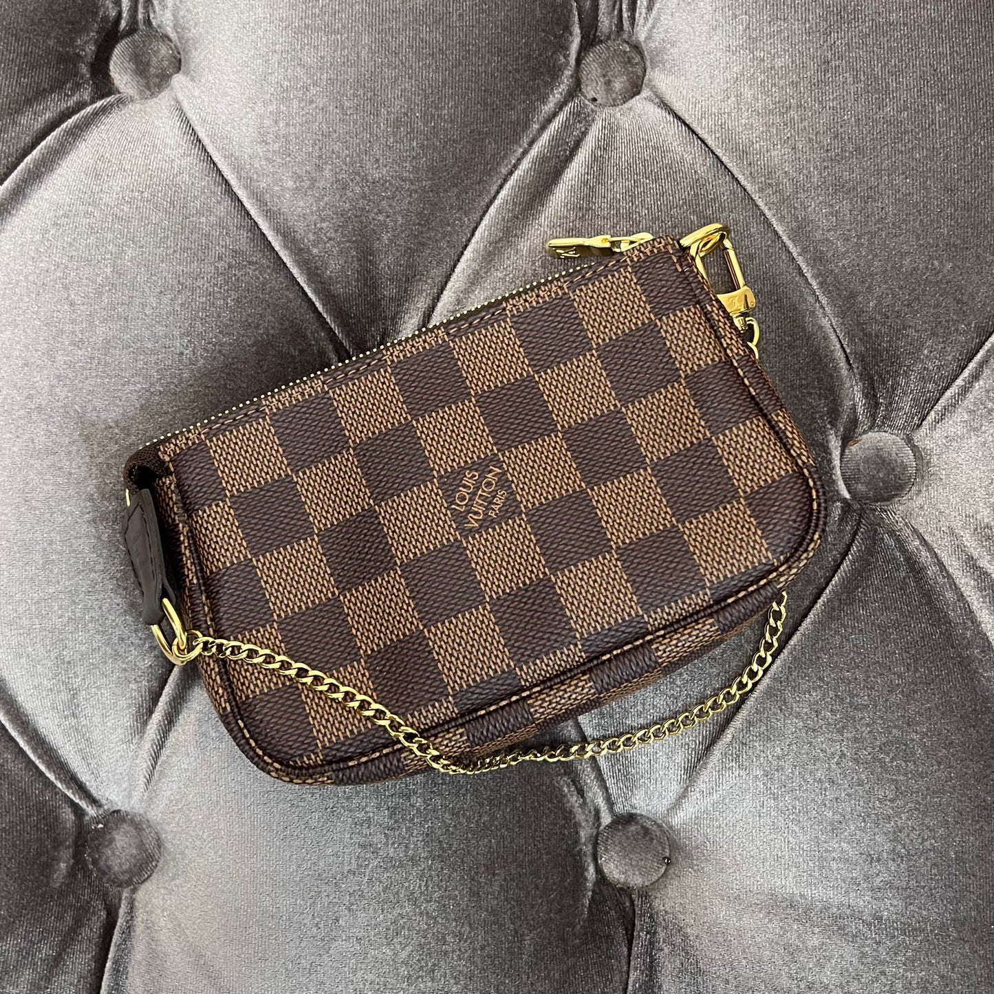 Louis Vuitton Mini Pochette Damier Ebene