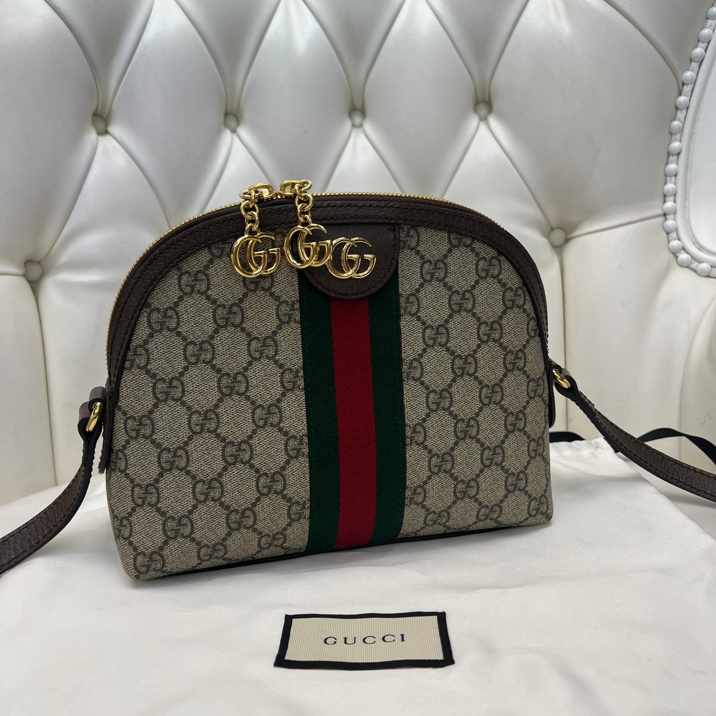 Gucci GG Monogram Ophidia Crossbody Bag