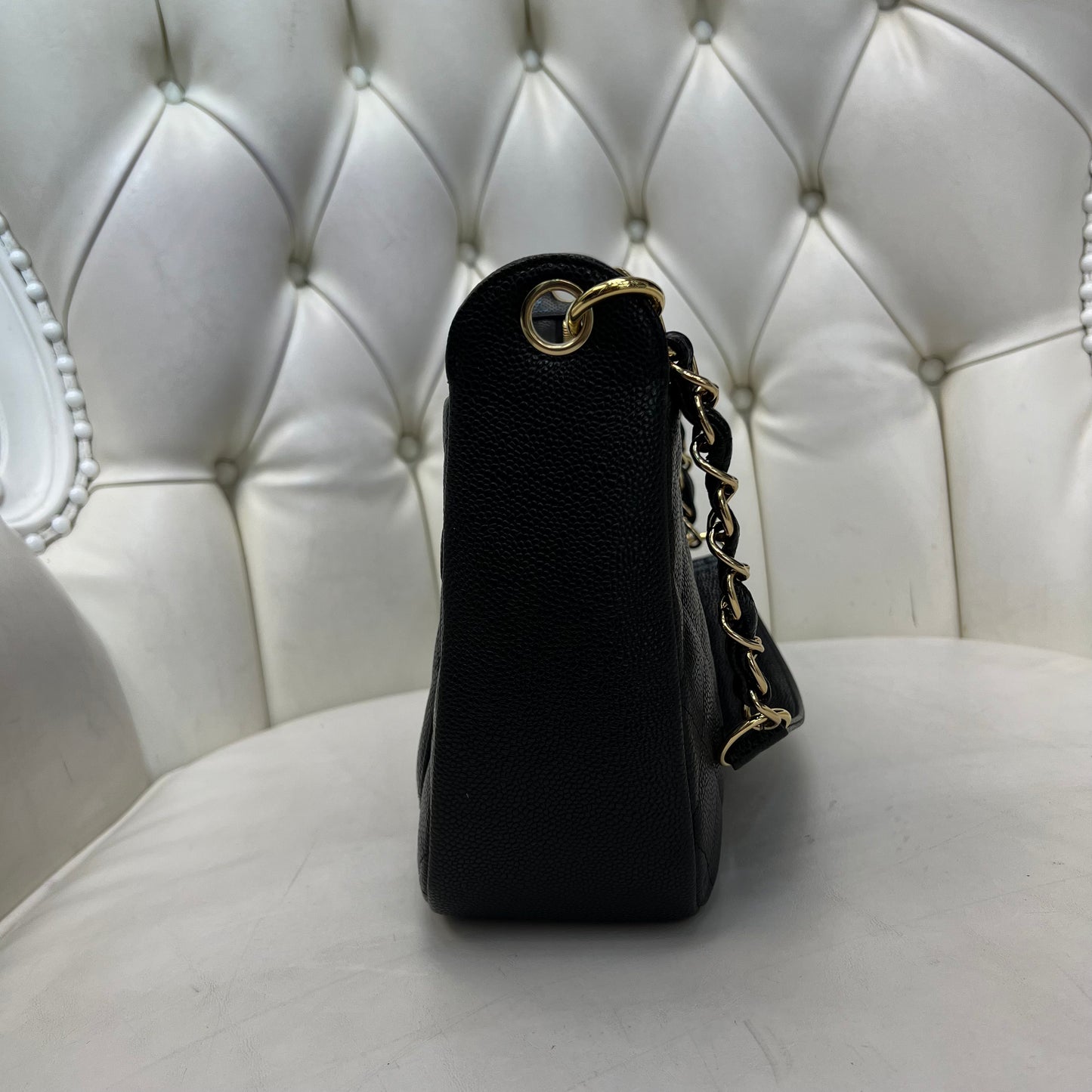 Chanel Caviar Leather Shoulder Bag