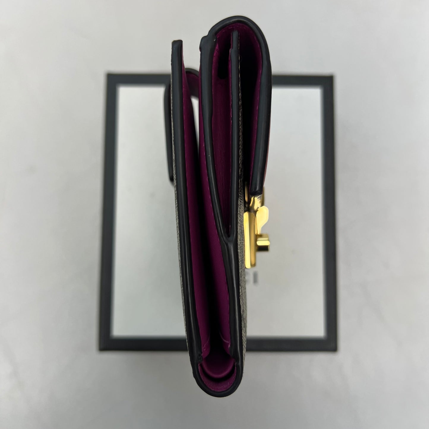 Gucci Double Sided Lock Wallet