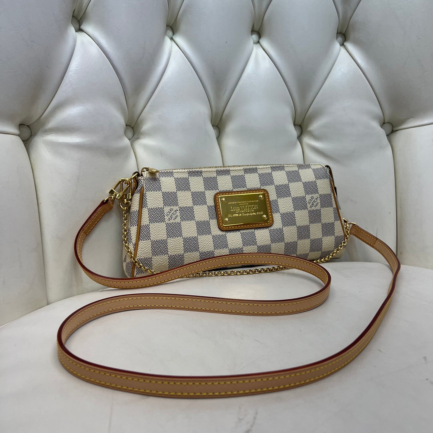 Louis Vuitton Eva Damier Azur