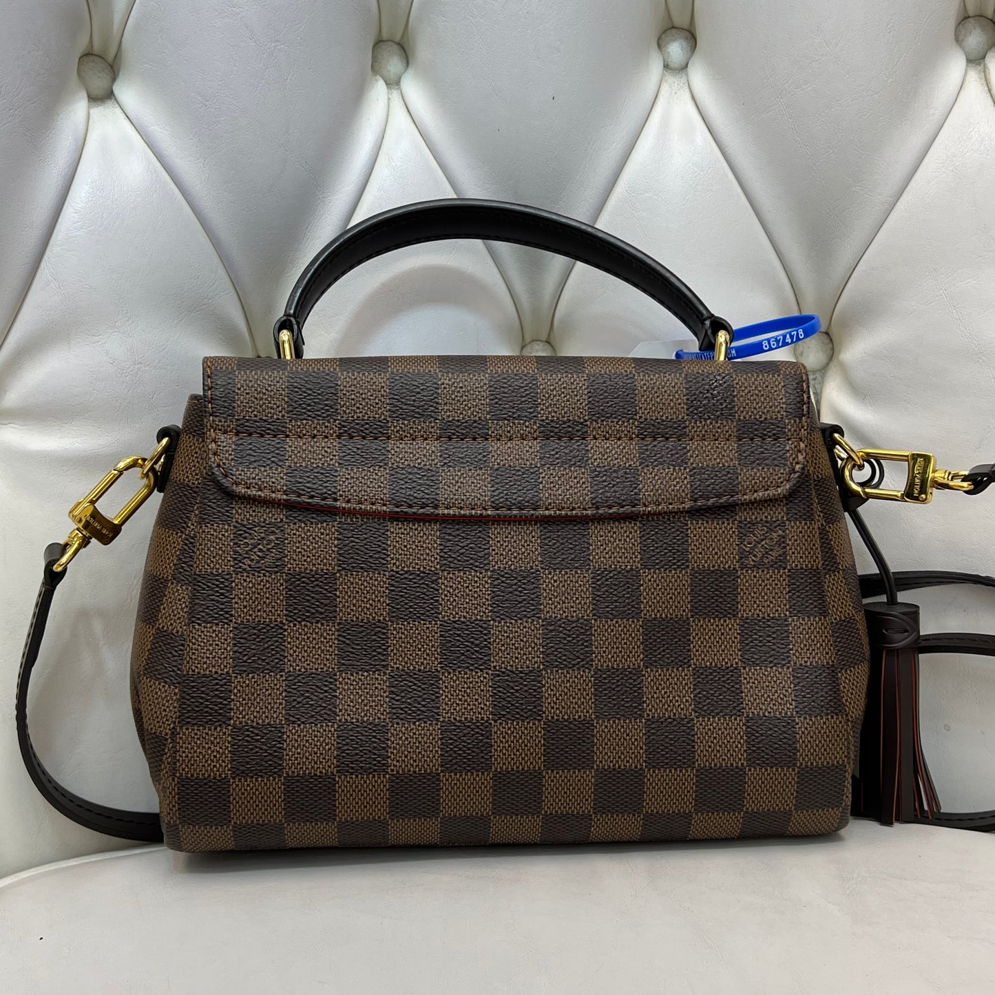 Louis Vuitton Croisette Compact Crossbody Damier Ebene