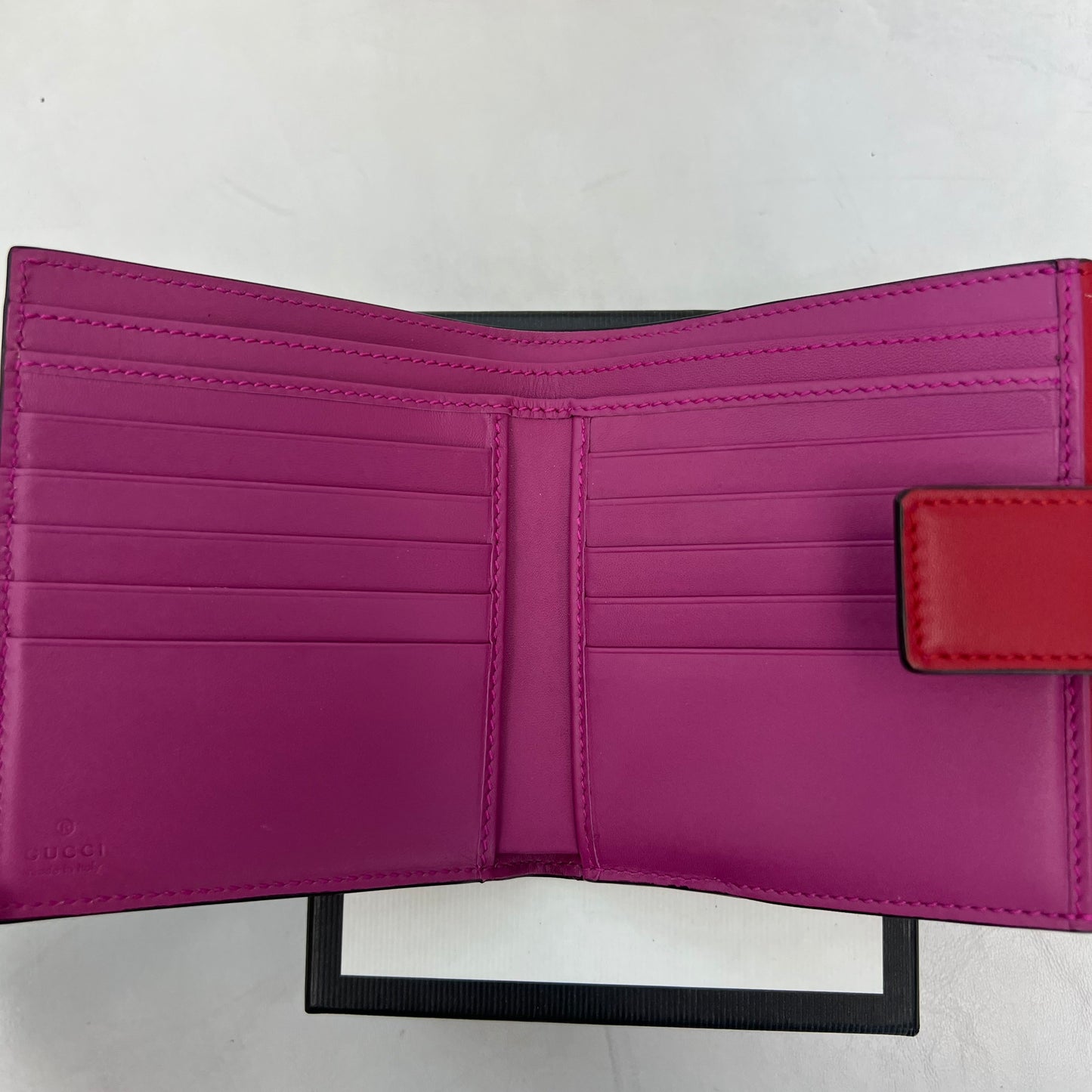 Gucci Double Sided Lock Wallet