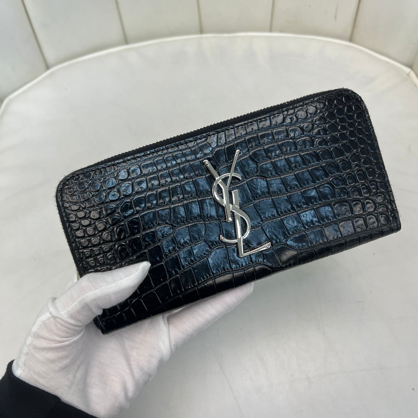 Saint Laurent Zipper Wallet