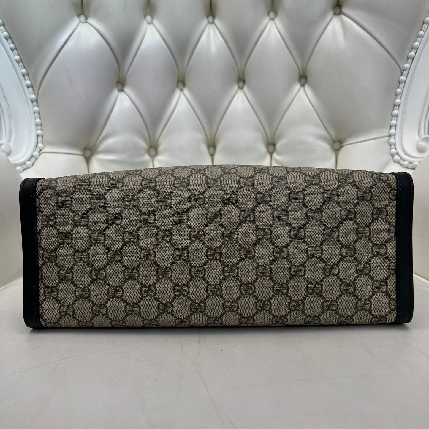 Gucci Monogram Padlock Chain Bag