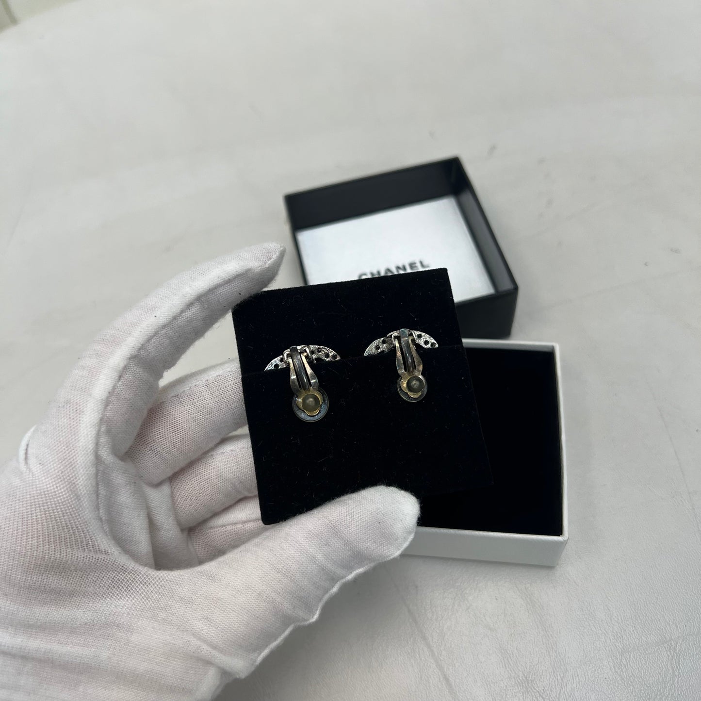 Chanel Clip On Earrings