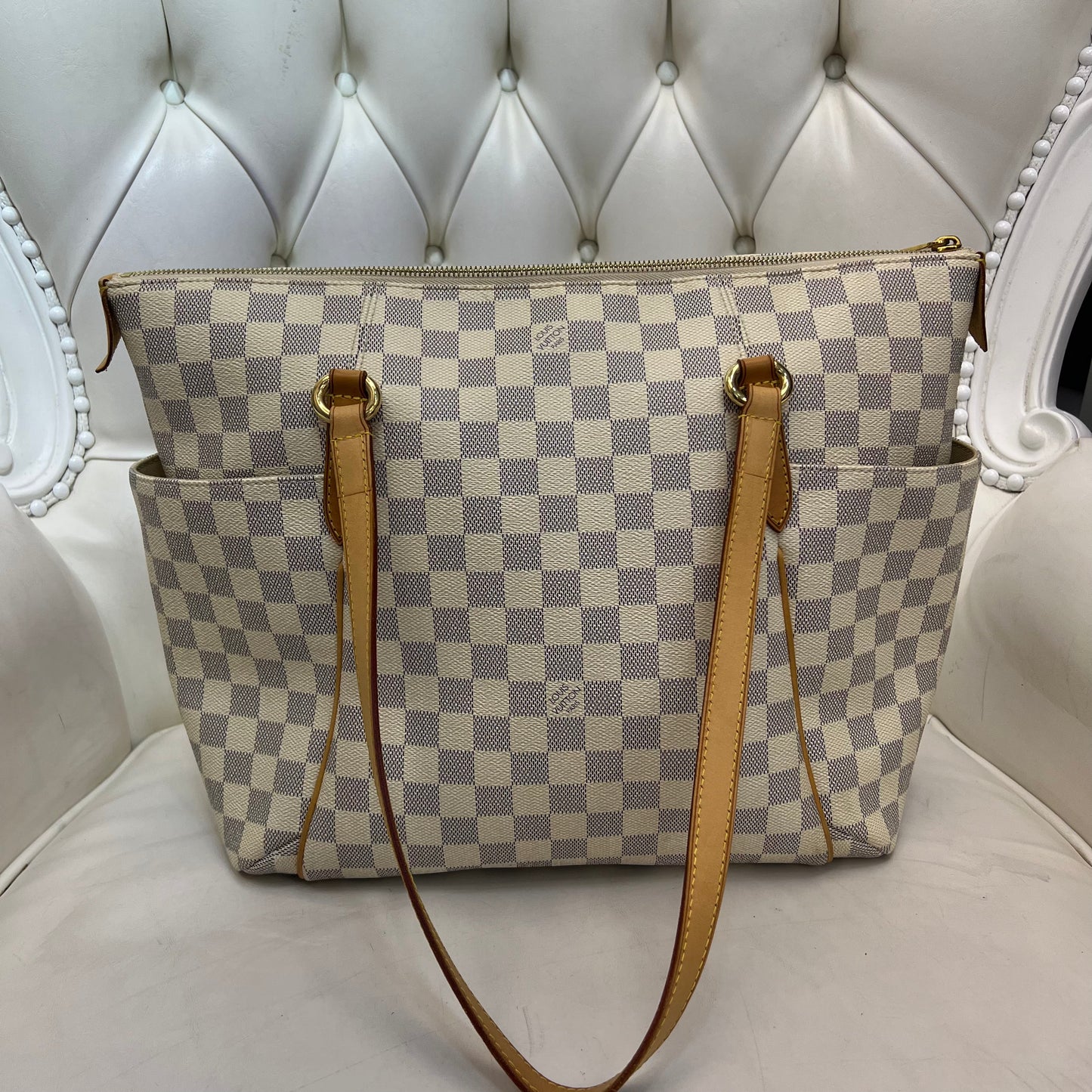Louis Vuitton Totally MM Damier Azur
