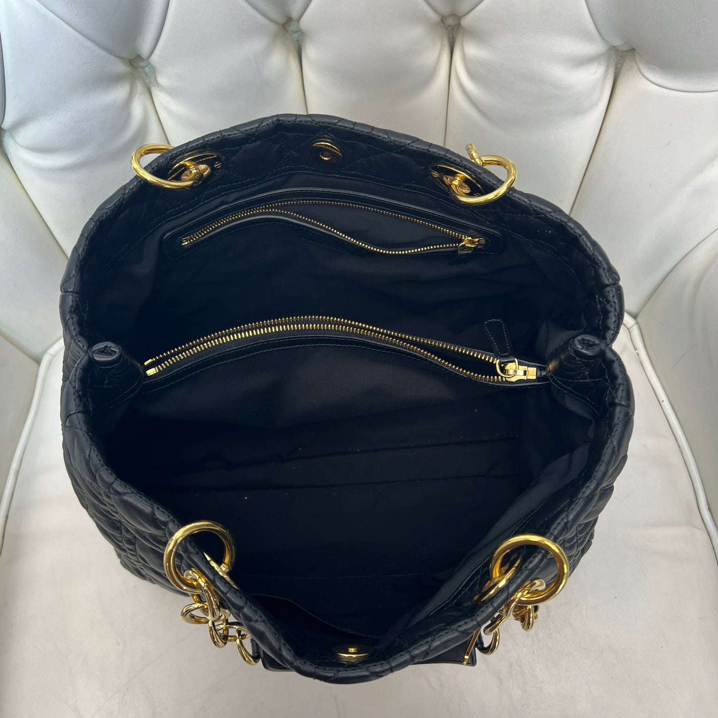 Dior Cannage Shopping Tote