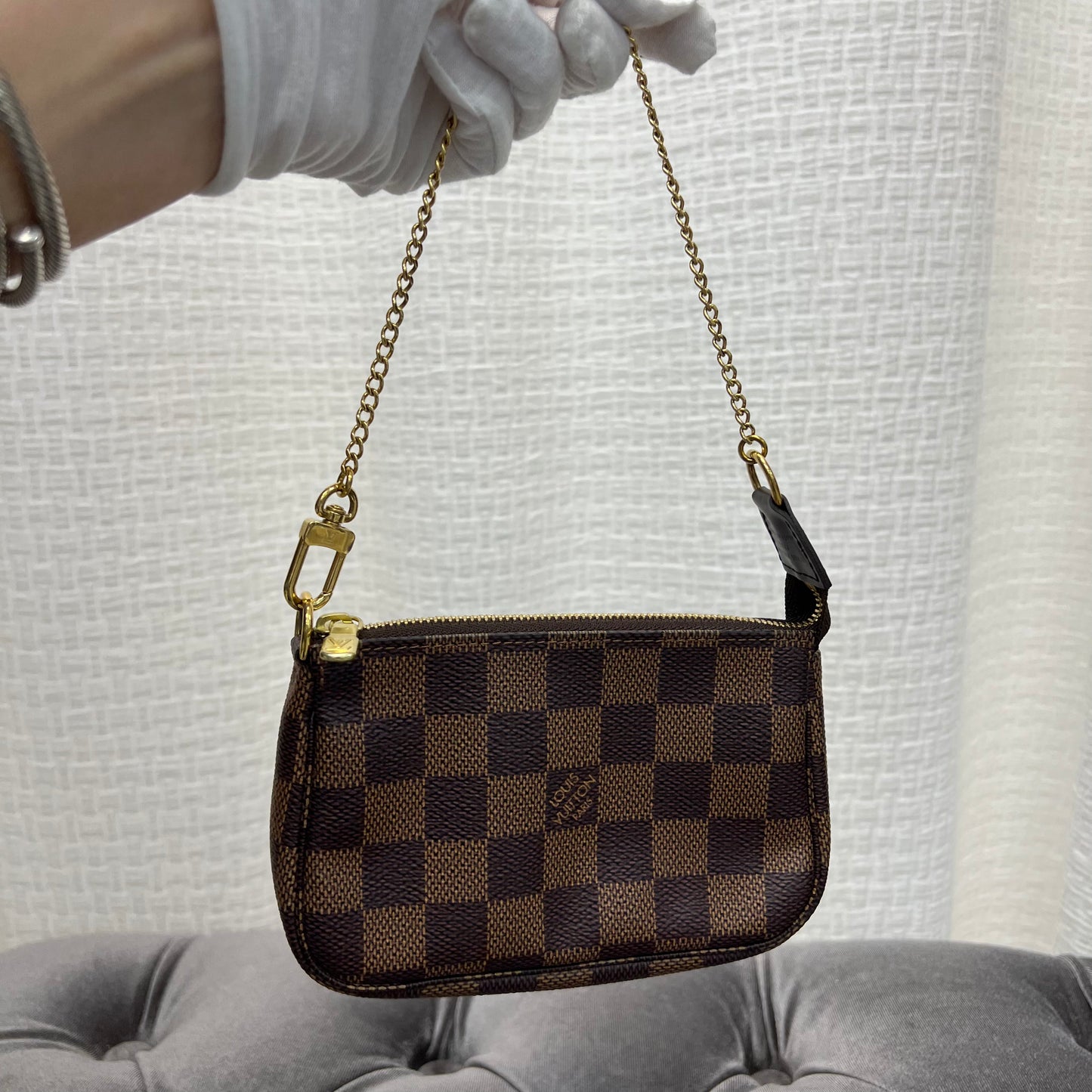 Louis Vuitton Mini Pochette Damier Ebene