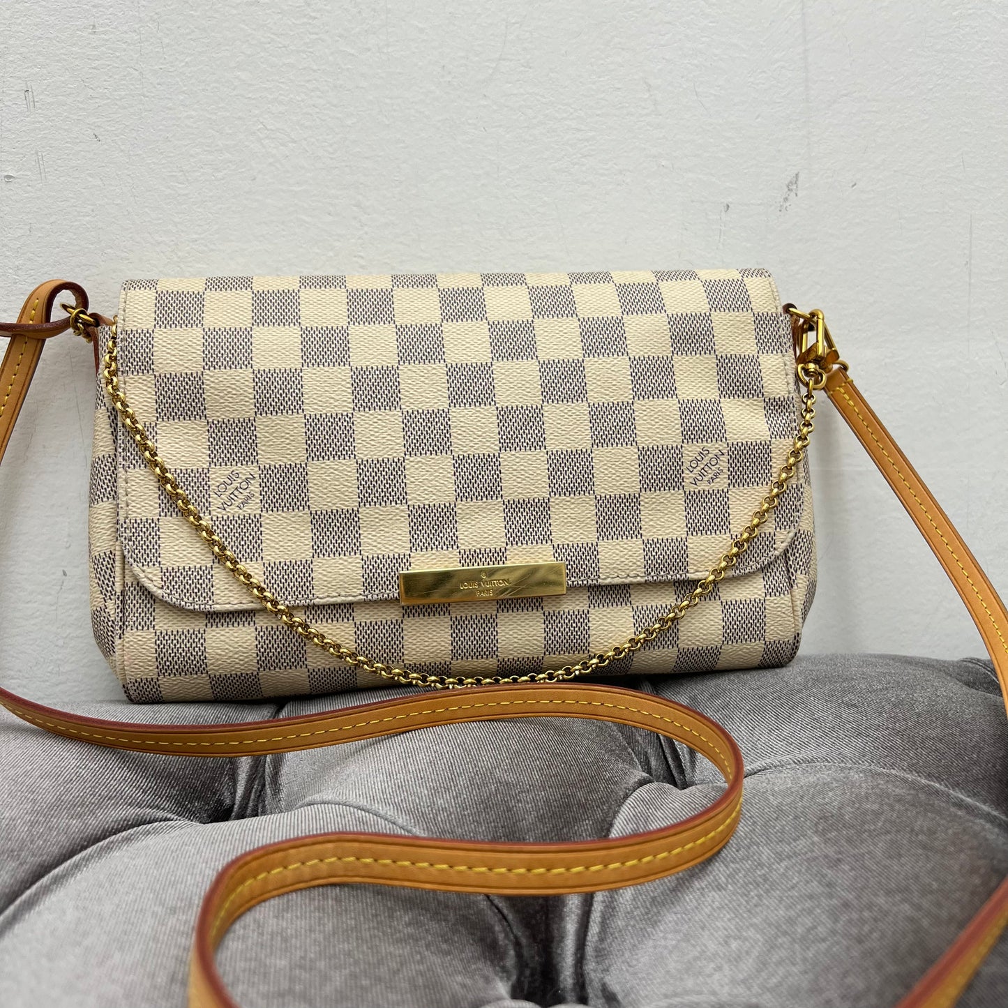 Louis Vuitton Favorite MM Damier Azur